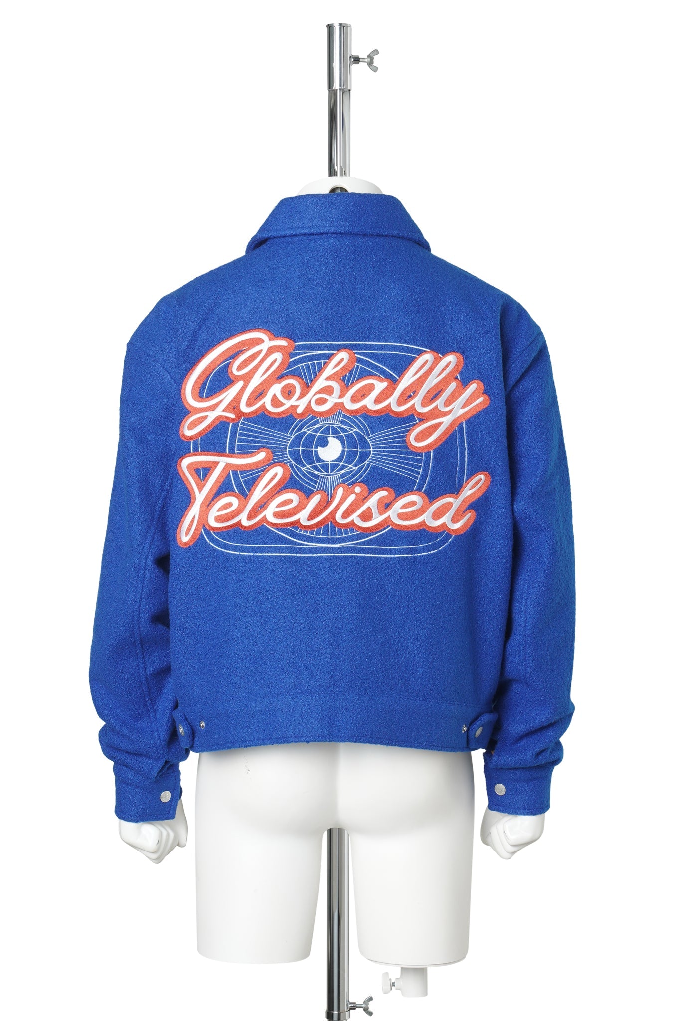 GLOBALLY TELEVISED WOOL JACKET / NAVY/RED/WHITE