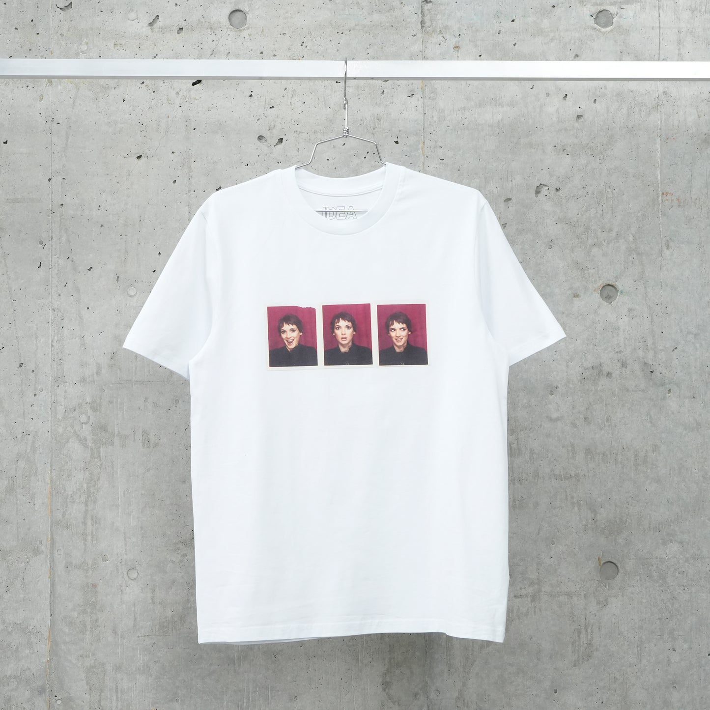 WINONA PHOTOBOOTH T-SHIRT / WHITE+DTG PRINT