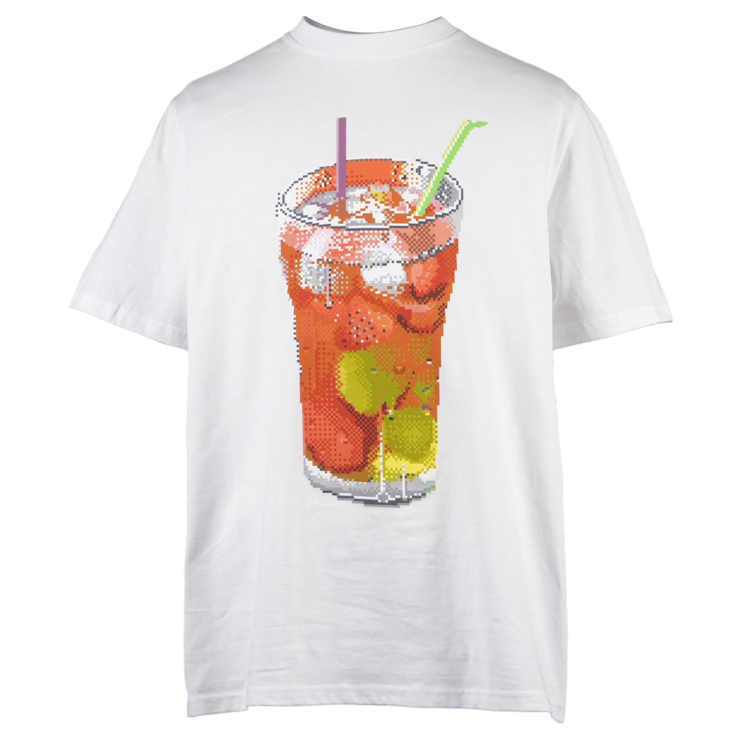 PINOT ICE TEA T-SHIRT / WHITE + SCREENPRINT