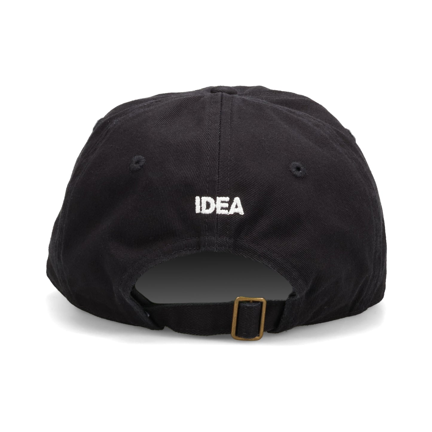 TV CHEF HAT / BLACK + WHITE EMBROIDERY