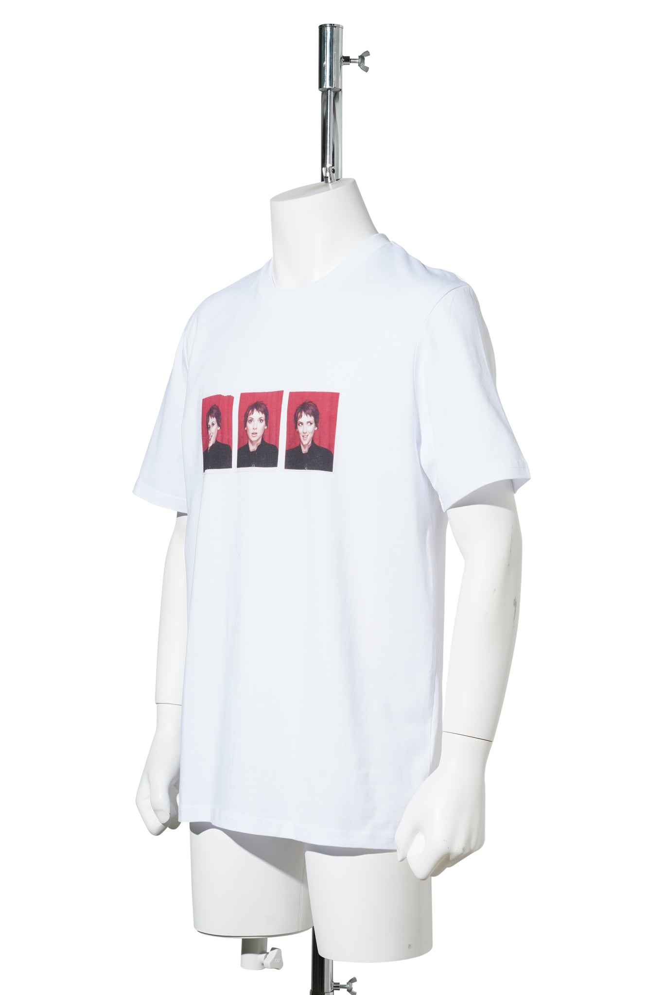 WINONA PHOTOBOOTH T-SHIRT / WHITE + DTG PRINT