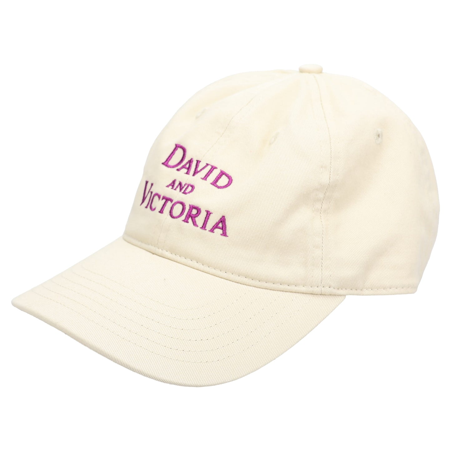 COTTON BASEBALL CAP DAVID AND VICTORIA / BEIGE