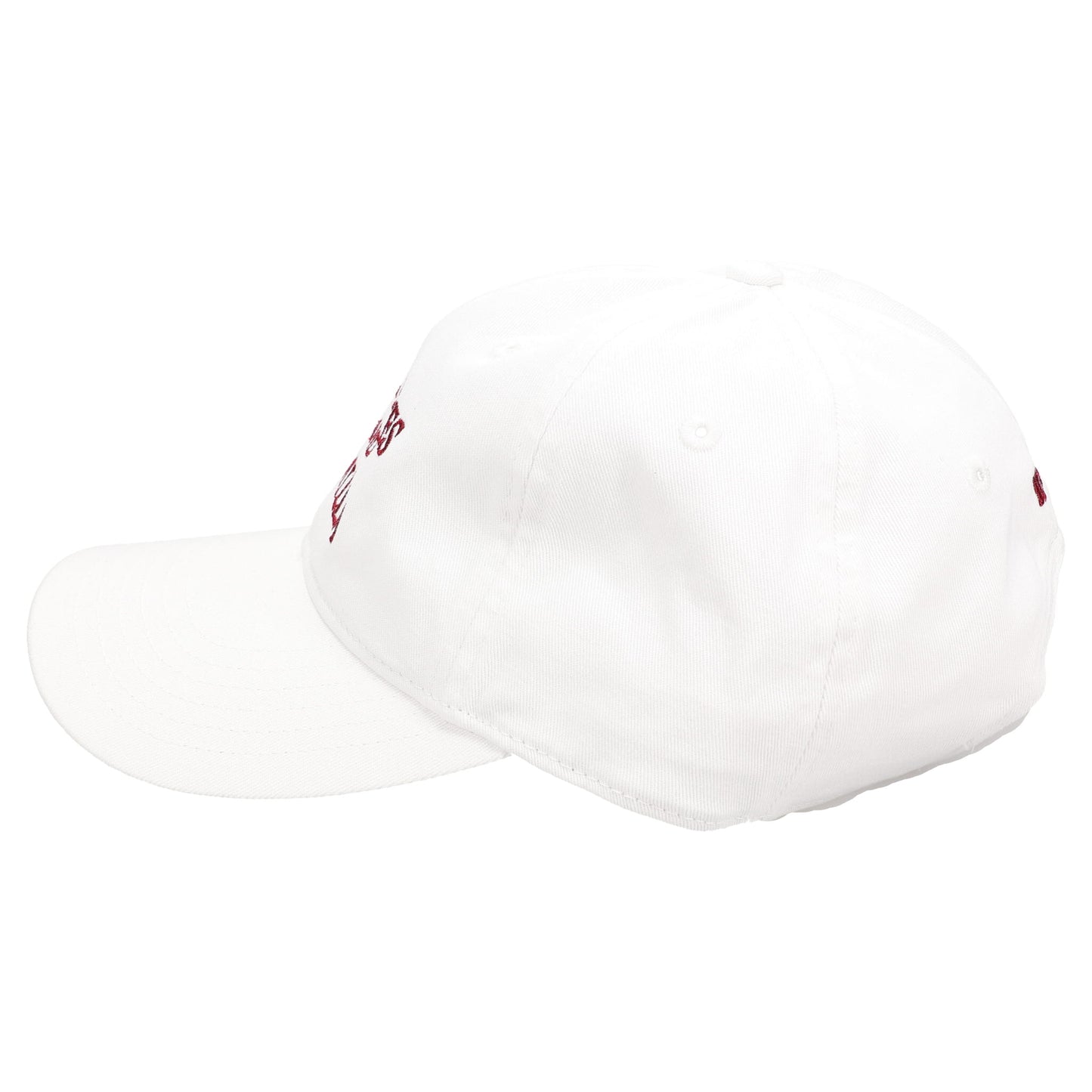 COTTON BASEBALL CAP CHARLES AND CAMILLA / WHITE