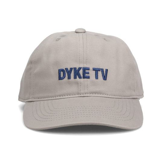 DYKE TV HAT / GREY + NAVY EMBROIDERY
