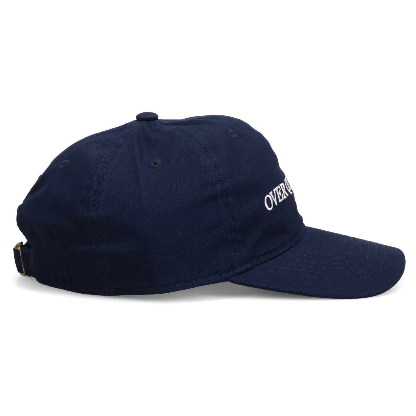 OVER QUALIFIED HAT / NAVY+ WHITE EMBROIDERY