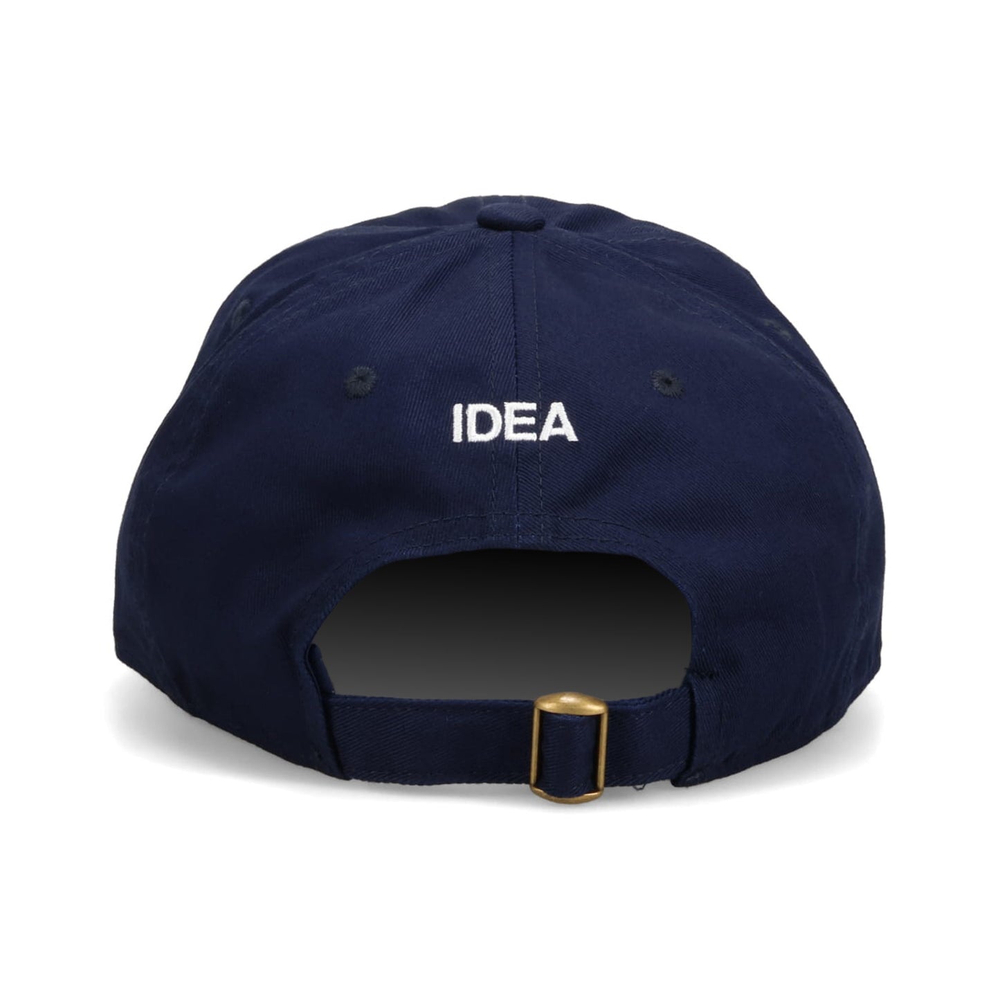OVER QUALIFIED HAT / NAVY+ WHITE EMBROIDERY