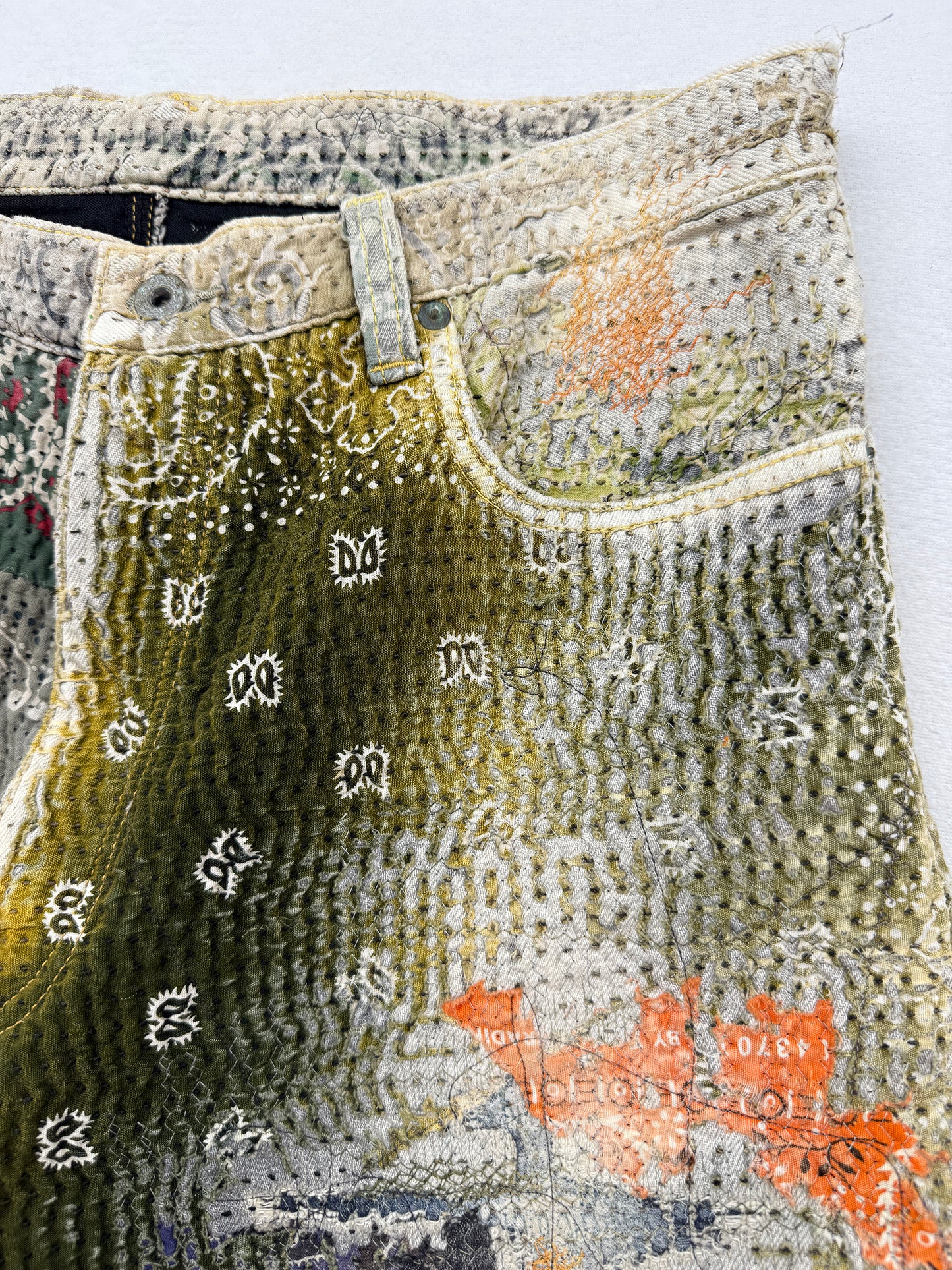 UROBOROS BUGGY JEANS / KHAKI