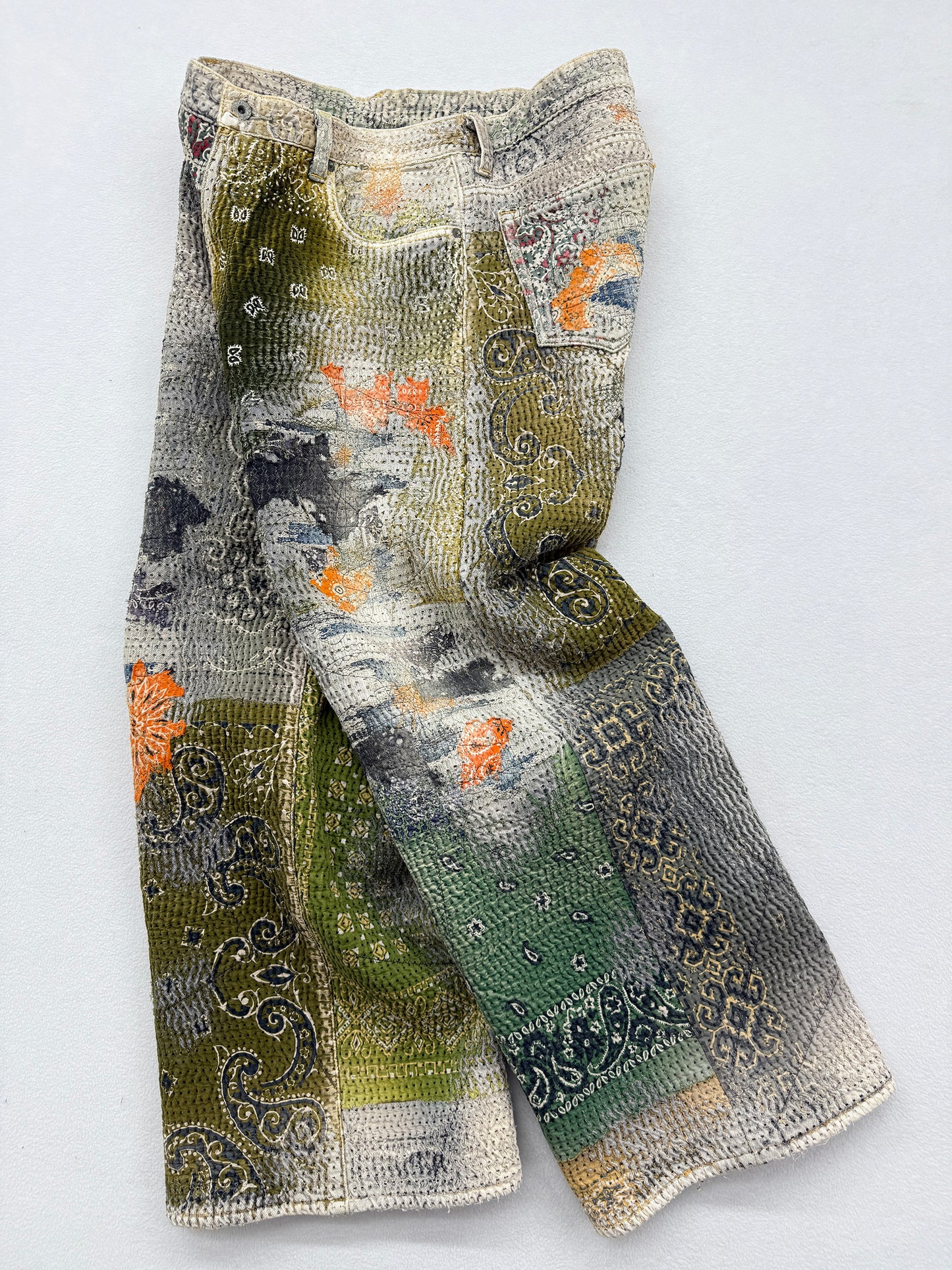 UROBOROS BUGGY JEANS / KHAKI