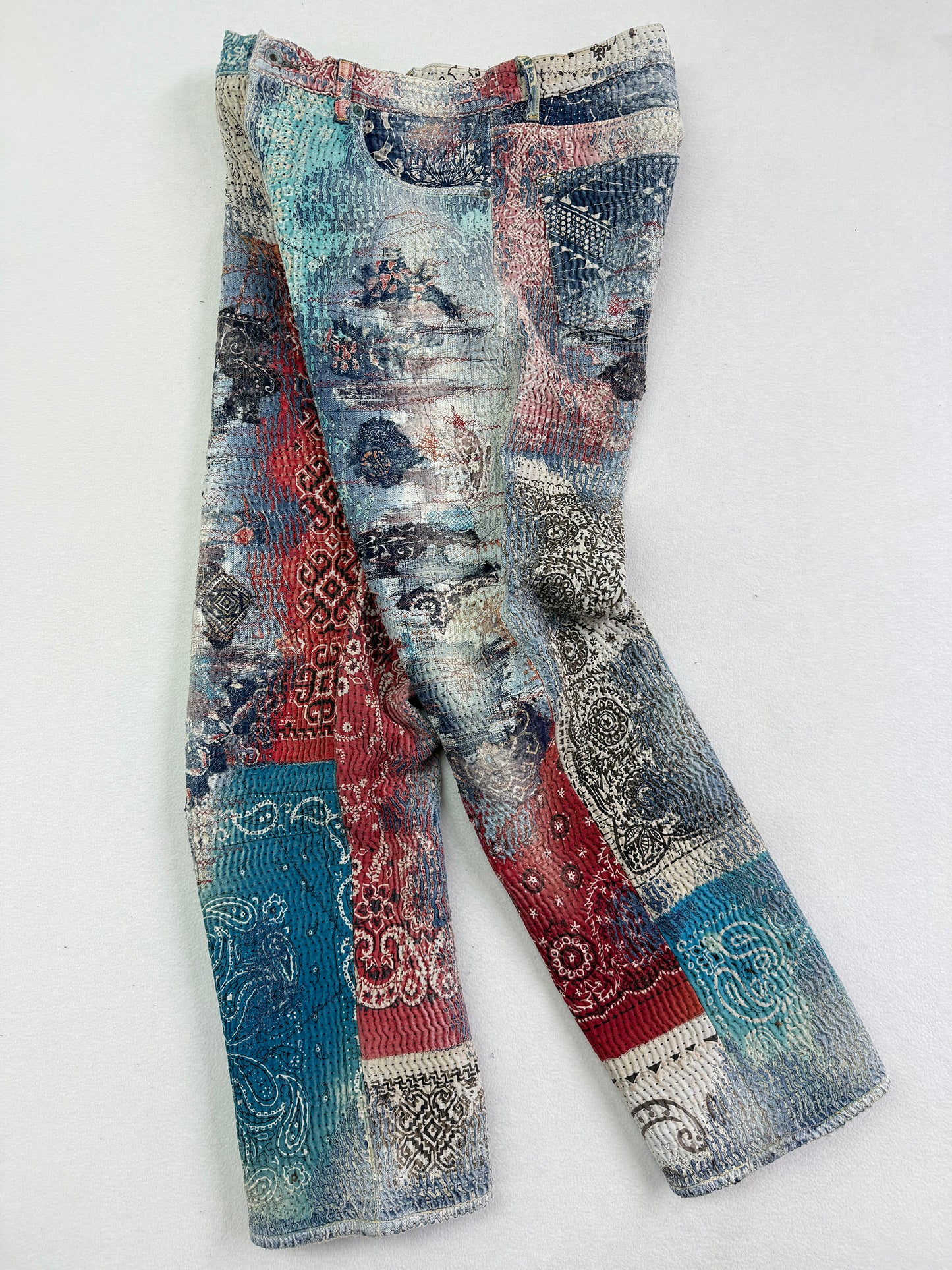 UROBOROS STRAIGHT JEANS / TRICOLOR