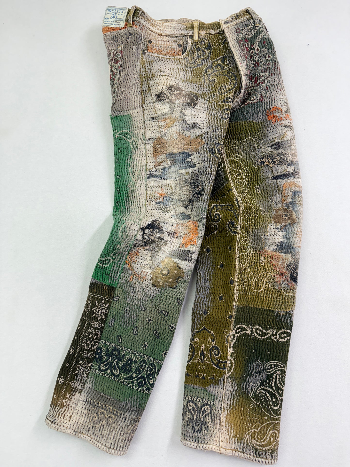 UROBOROS STRAIGHT JEANS / KHAKI