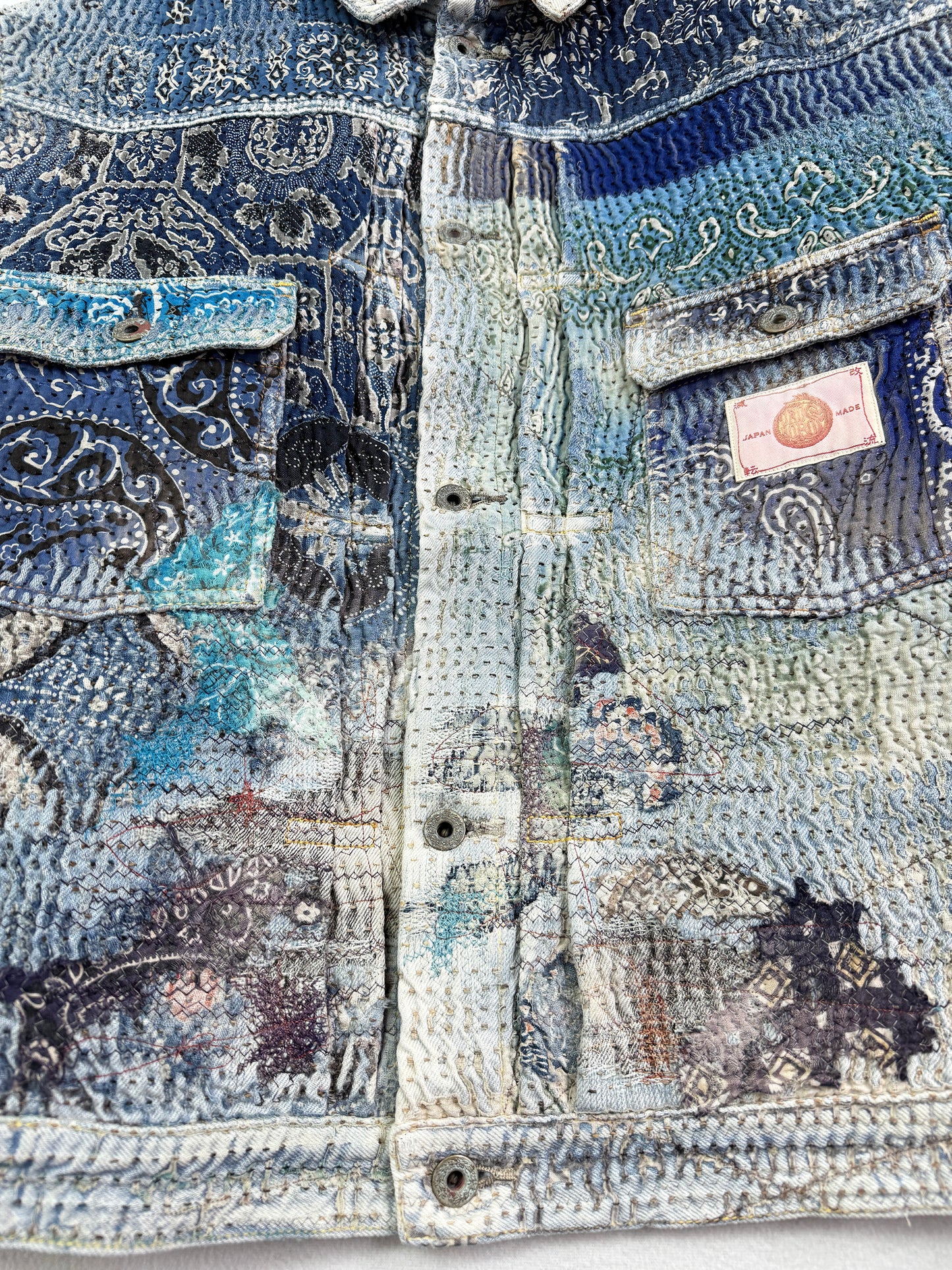 UROBOROS TYPE-2 JACKET / BLUE×TURQUOISE