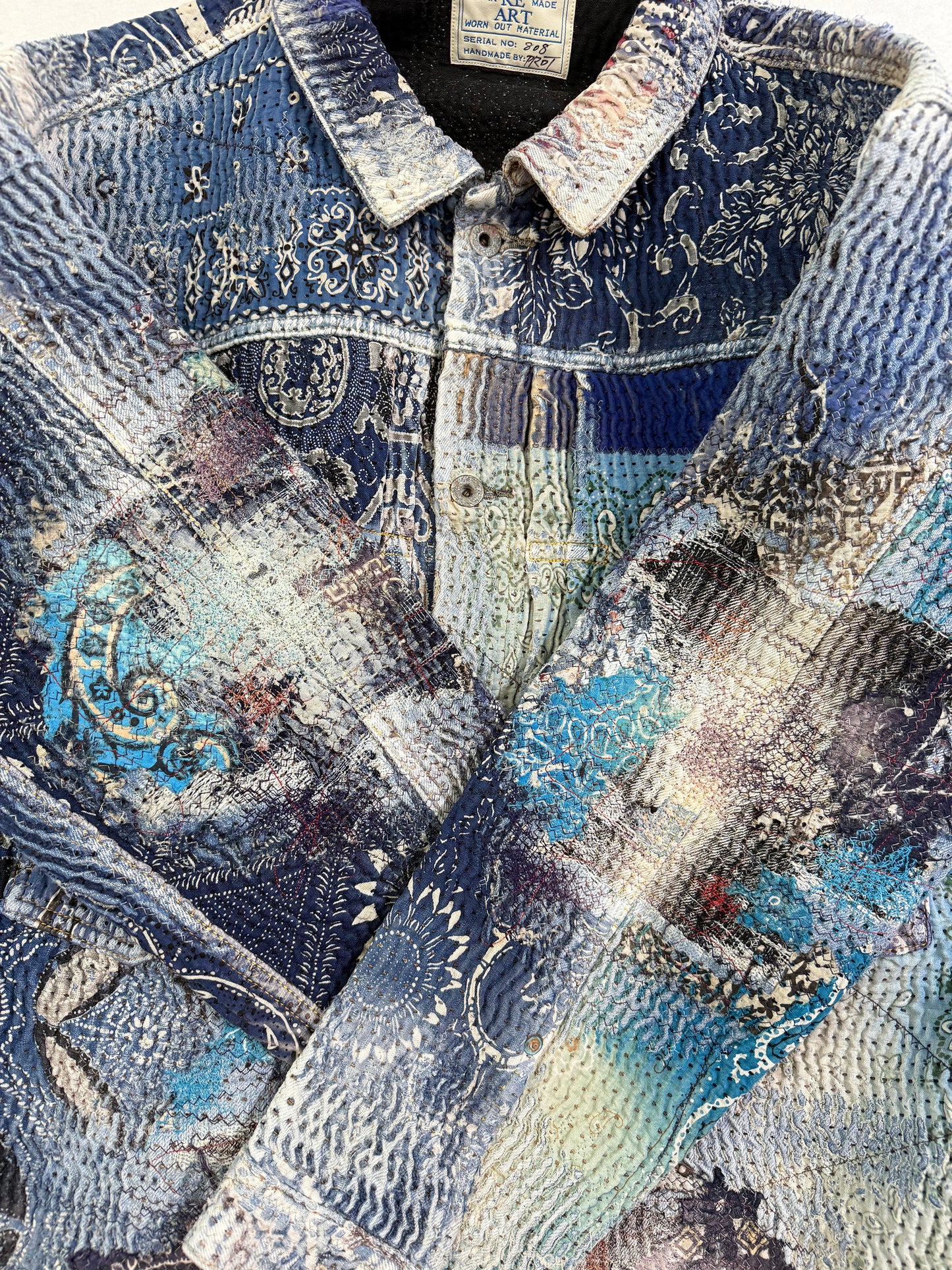 UROBOROS TYPE-2 JACKET / BLUE×TURQUOISE