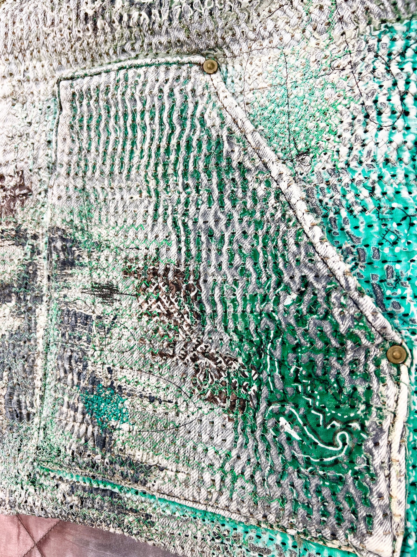 UROBOROS PADDING CLASSIC VEST(FOR 21SAVAGE IT’S ALL A BLUR TOUR 2023 SUN JULY 9 DETROIT MICHIGAN) / GREEN