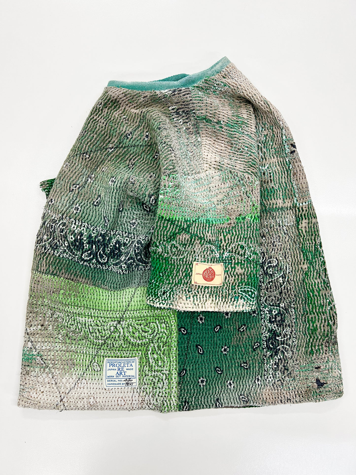 UROBOROS T-SHIRT(FOR 21SAVAGE IT’S ALL A BLUR TOUR 2023 SUN JULY 9 DETROIT MICHIGAN) / GREEN