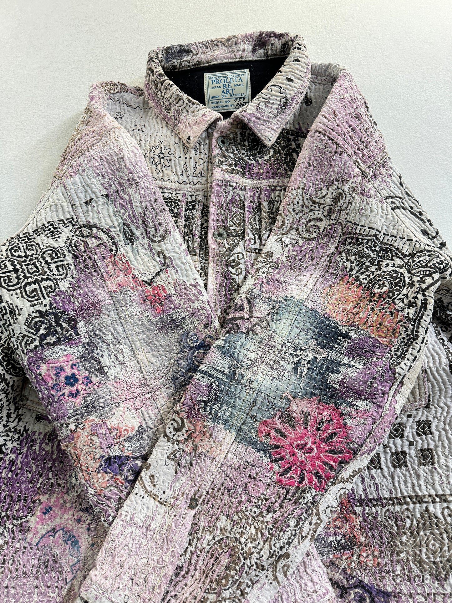 UROBOROS TYPE-2 JACKET / PURPLE×WHITE