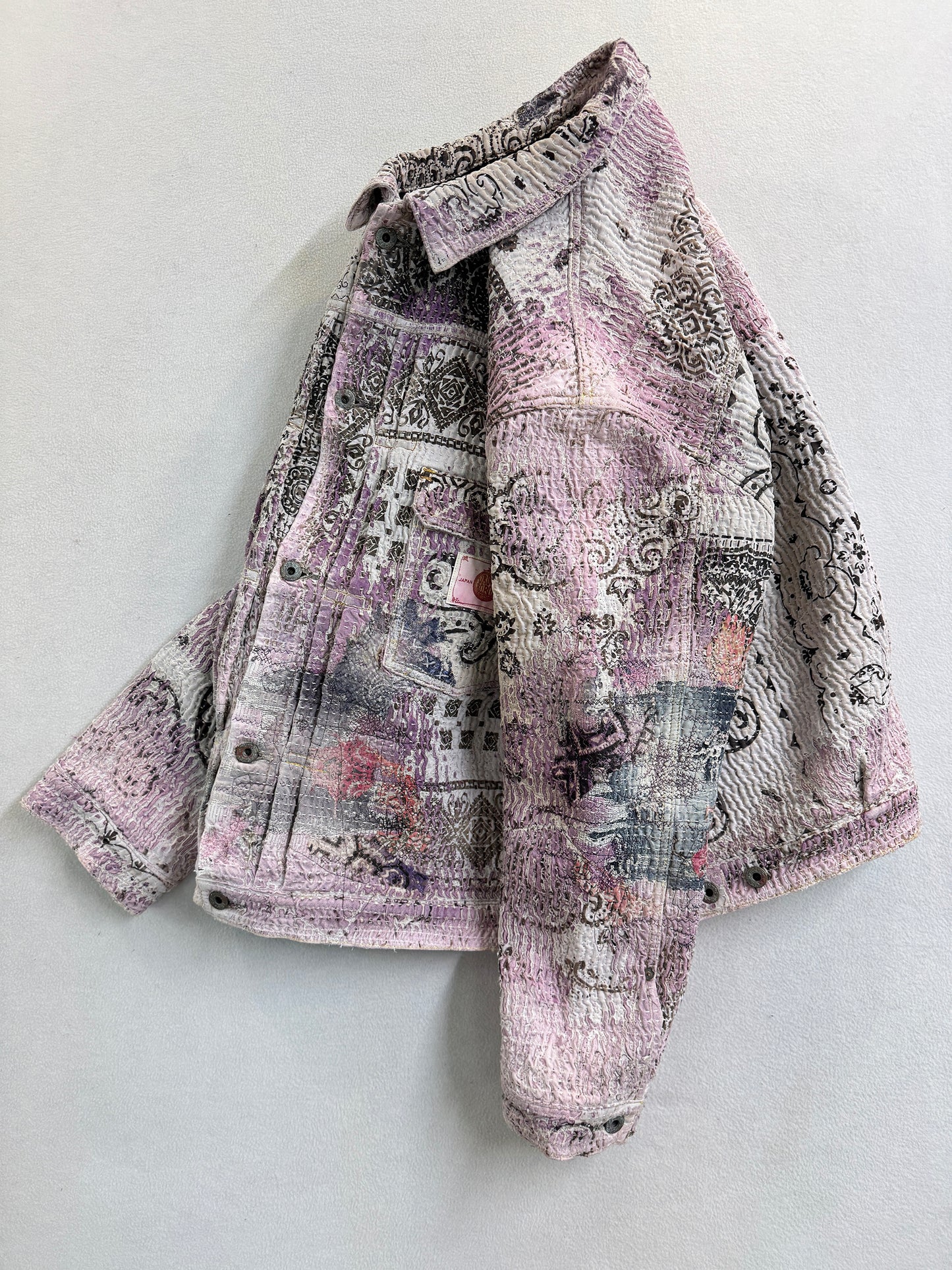 UROBOROS TYPE-2 JACKET / PURPLE×WHITE