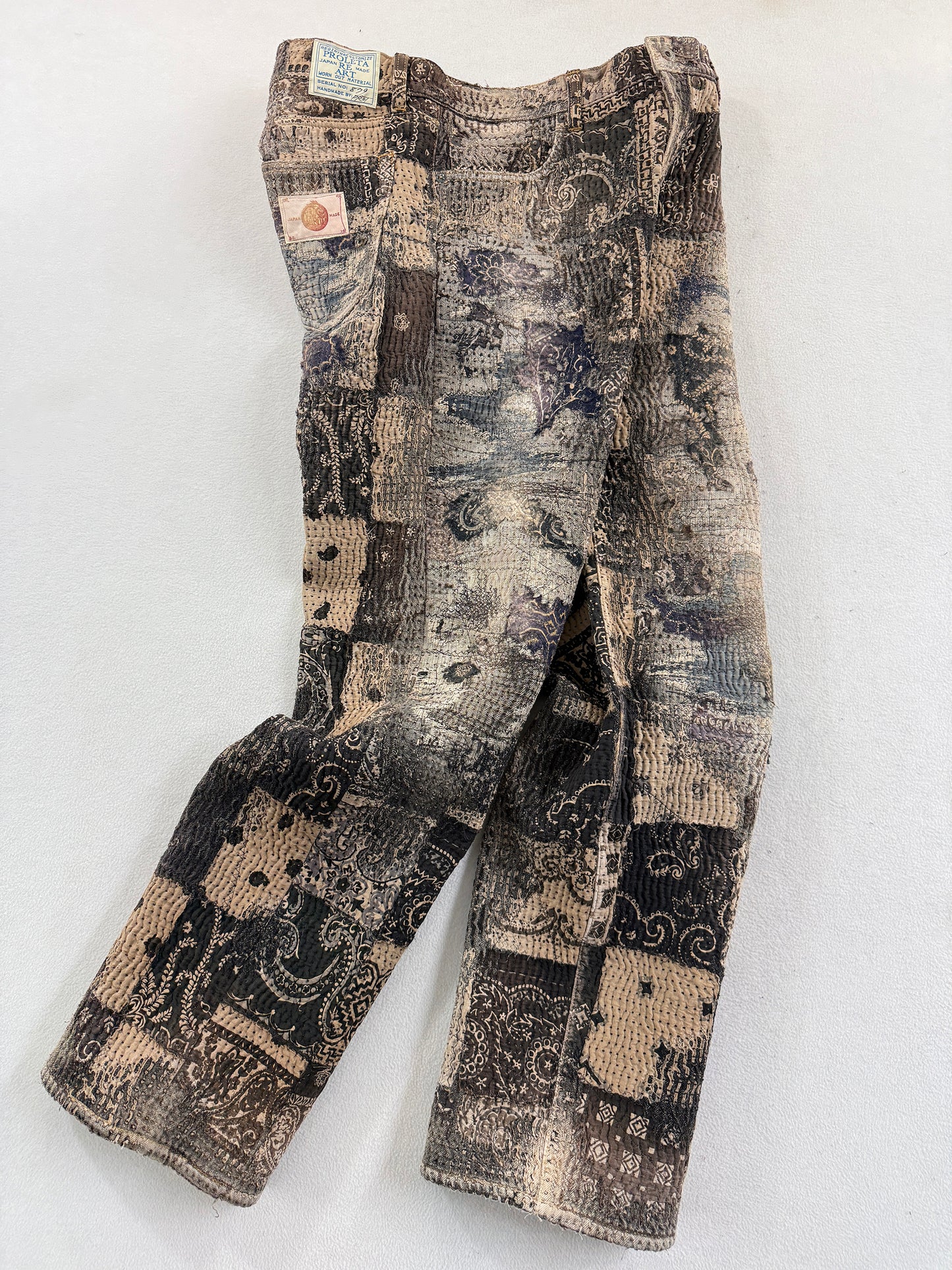 UROBOROS STRAIGHT JEANS / CHECKER FLAG