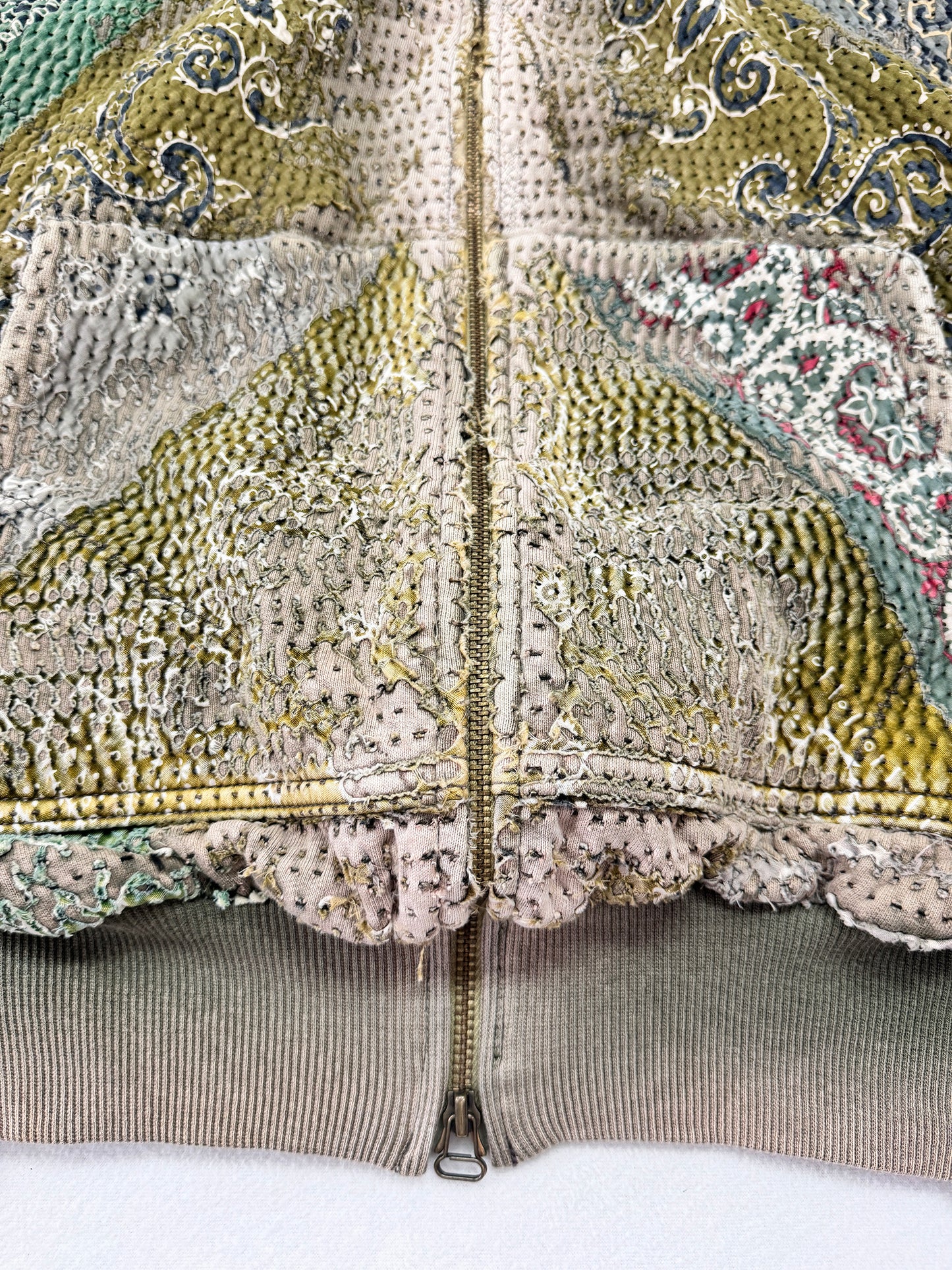 UROBOROS ZIP HOODIE / KHAKI