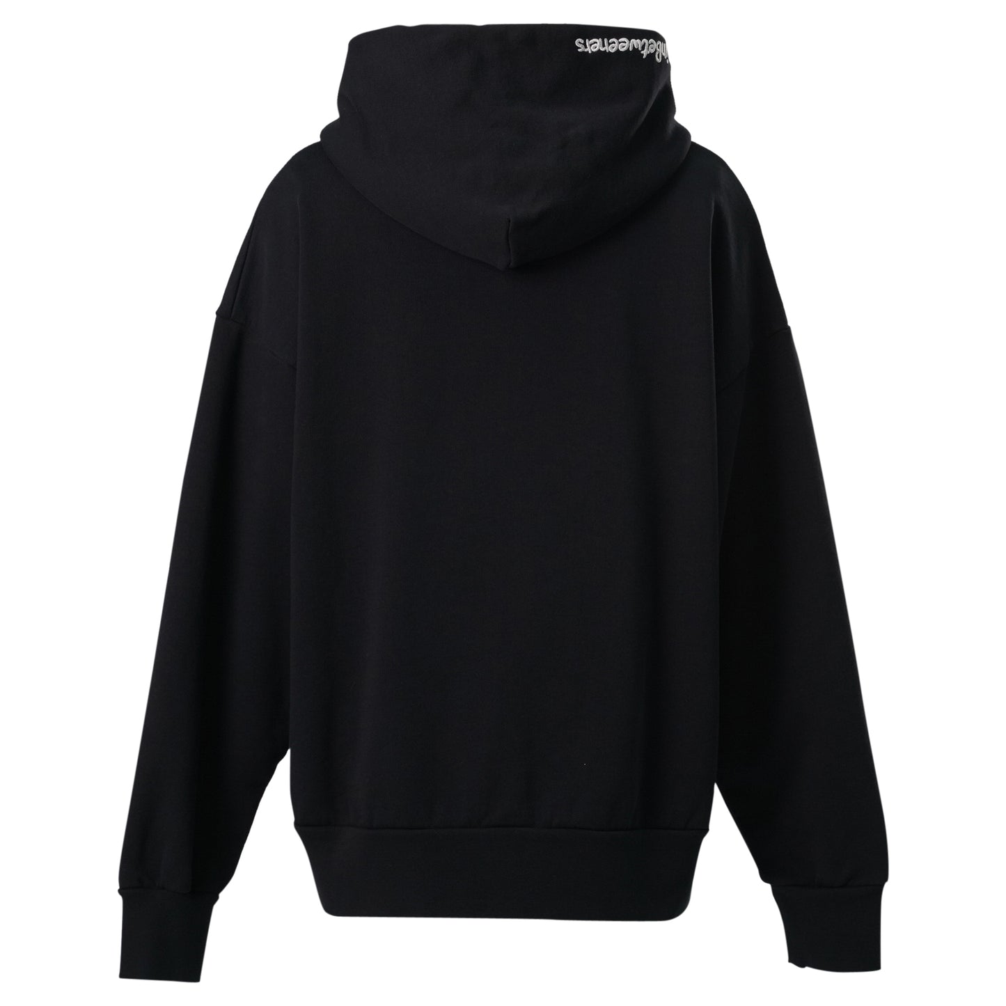 HOODIE UNISEX / 110:NERO/BLACK