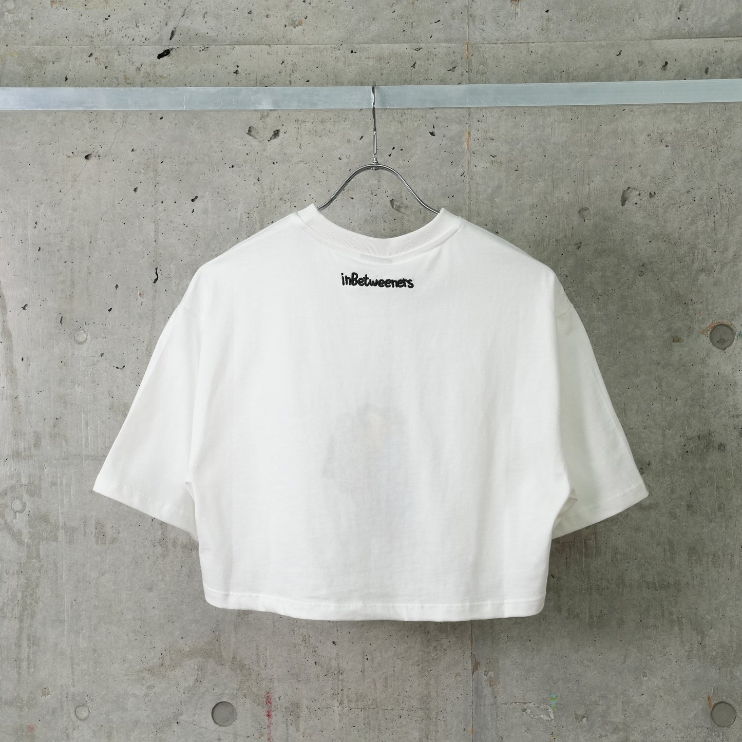 CROPPED T-SHIRT WOMAN / 002:OFF WHITE