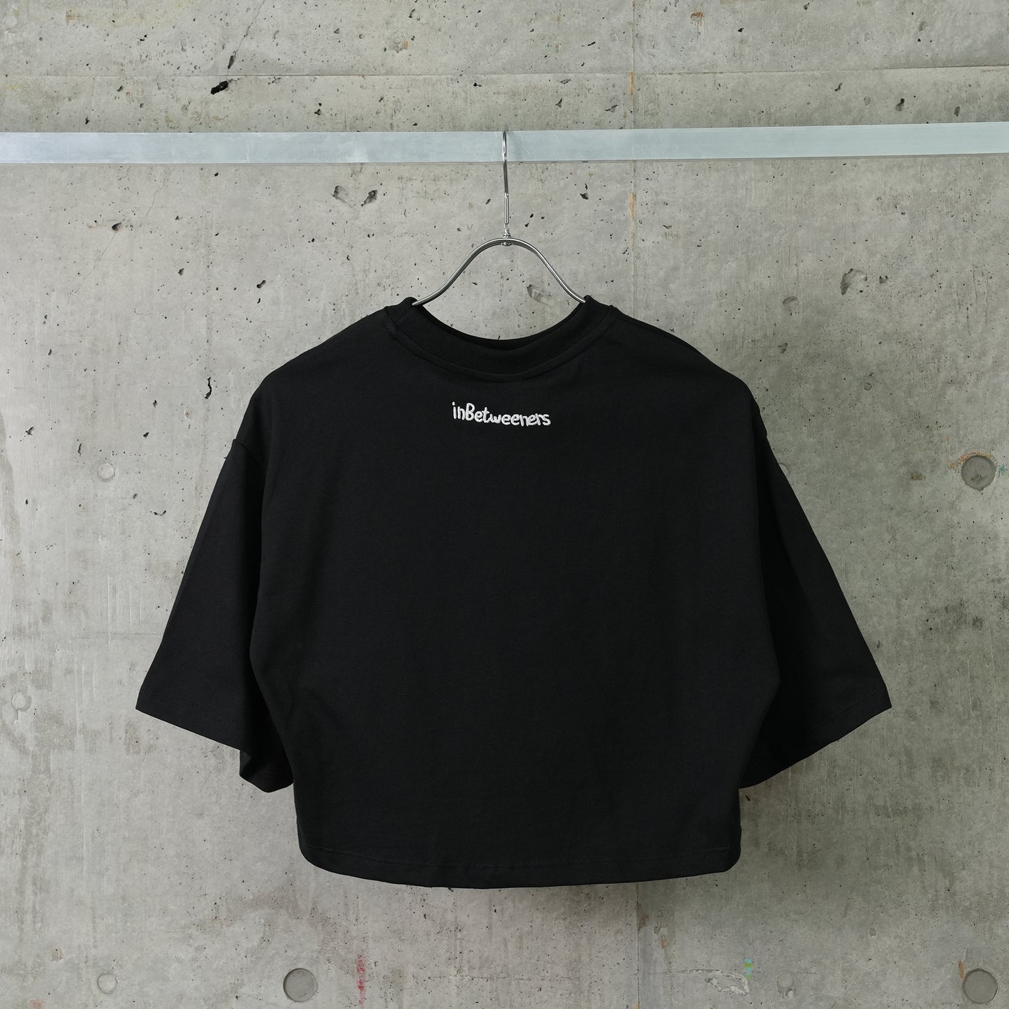 CROPPED T-SHIRT WOMAN / 110:NERO/BLACK