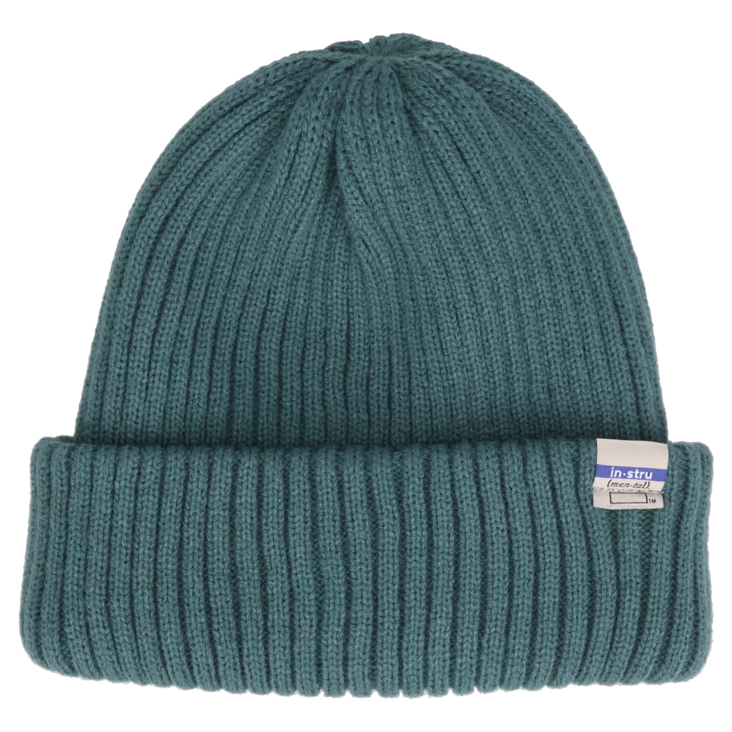 KNIT BEANIE / TURQUOISE