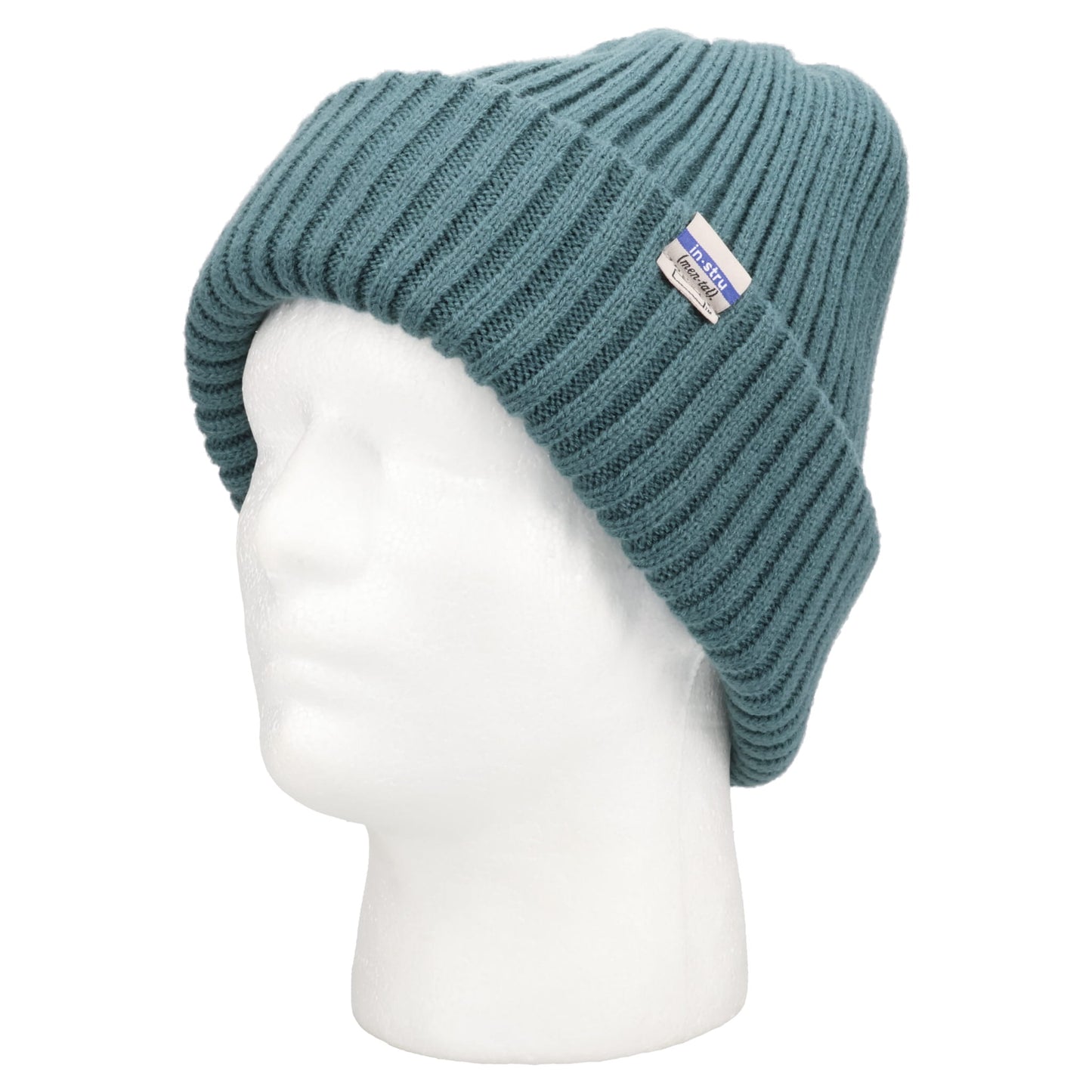 KNIT BEANIE / TURQUOISE
