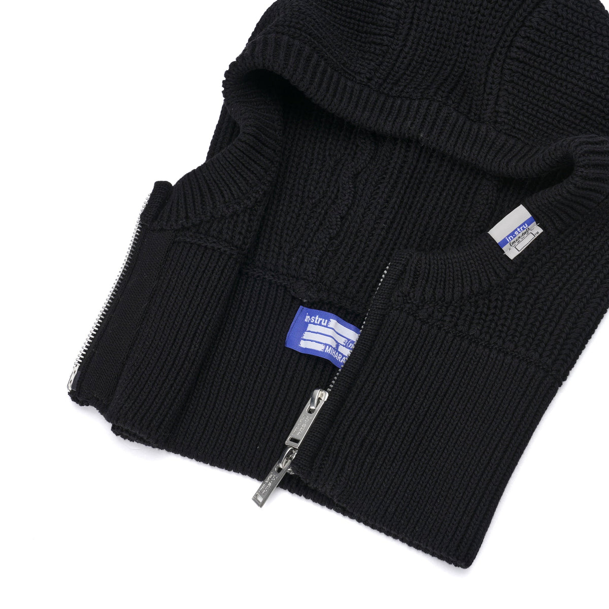 WS KNIT BALACLAVA / BLACK