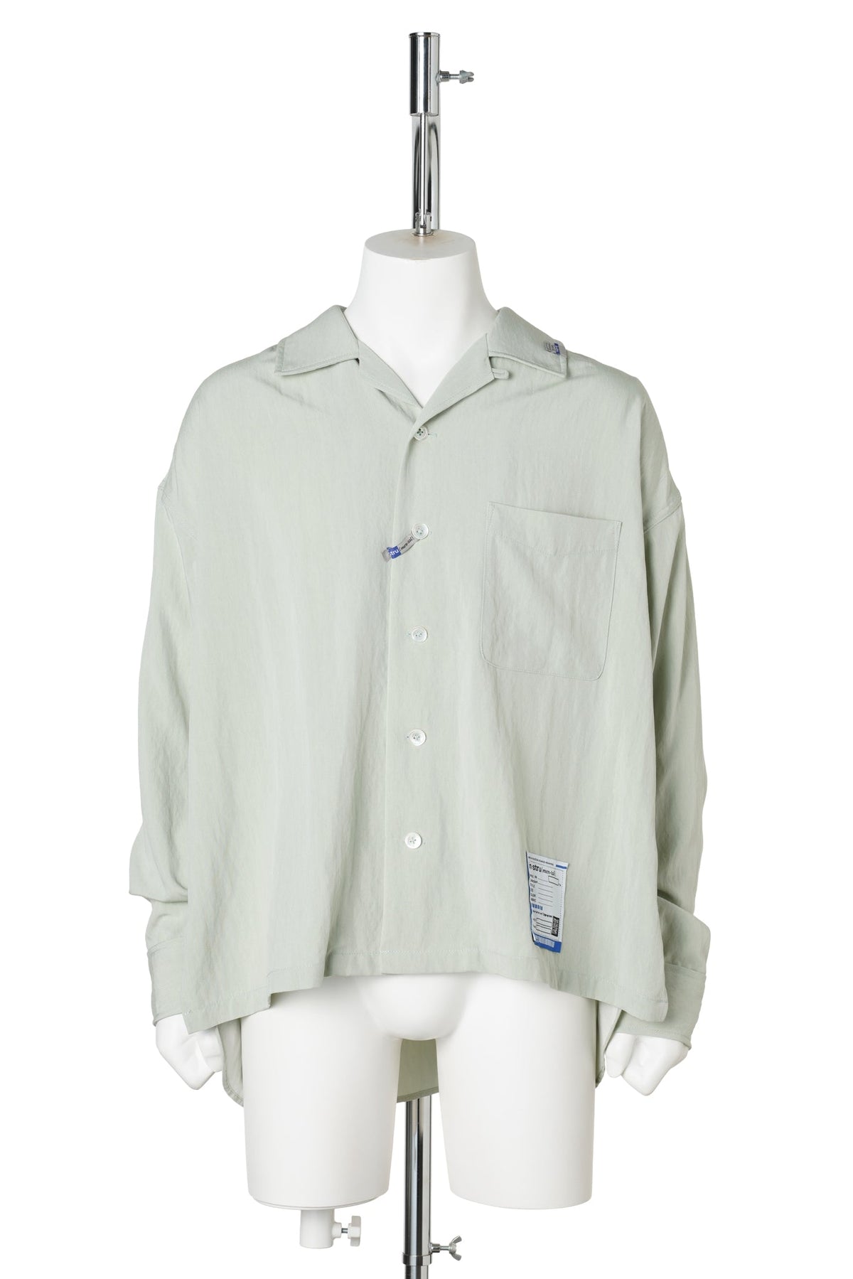RAYON NYLON LONG SHIRTS / MINT