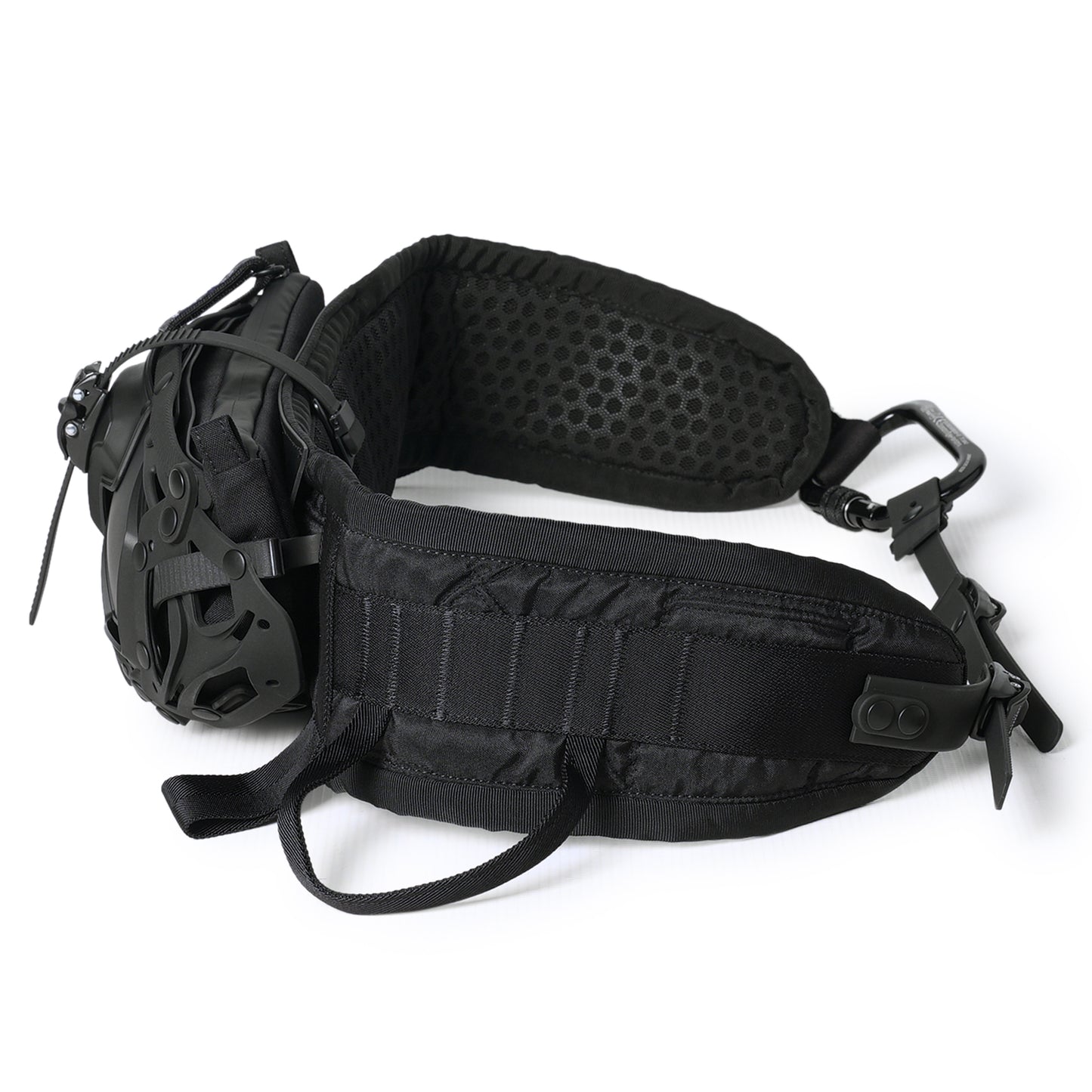 OBJECT I30_FANNY PACK / BLACK MATT-BLACK-BELT