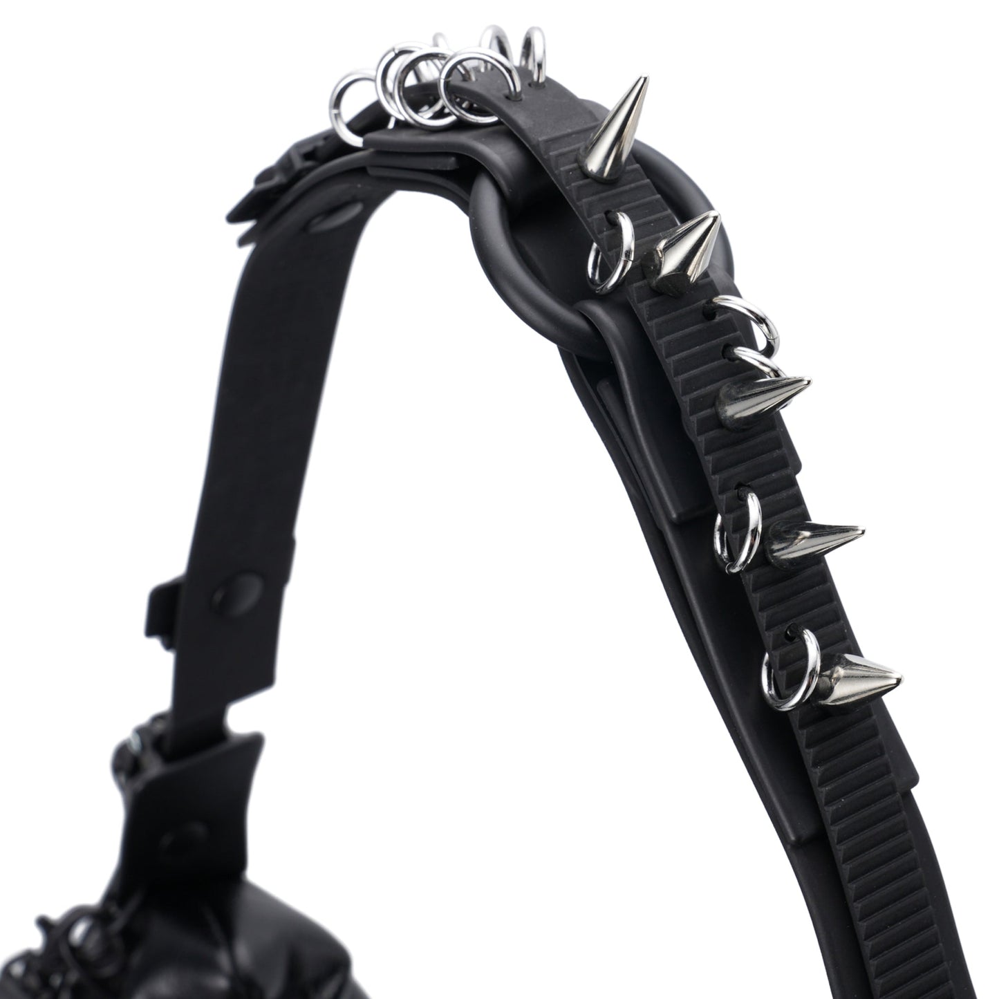 HM03 HALF MOON BAG BLACK / BLACK