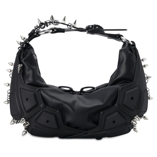 M02 SMALL HALF MOON BAG / BLACK MATT