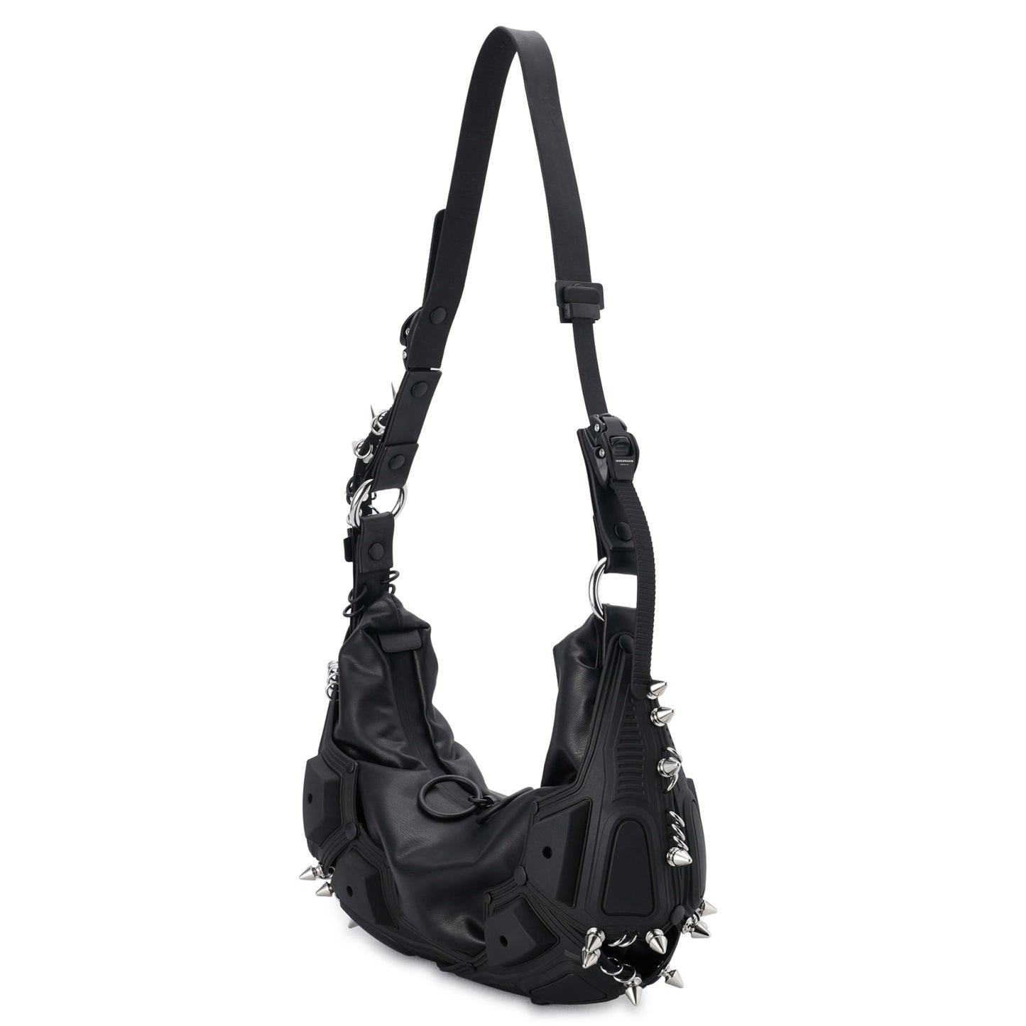 M02 SMALL HALF MOON BAG / BLACK MATT