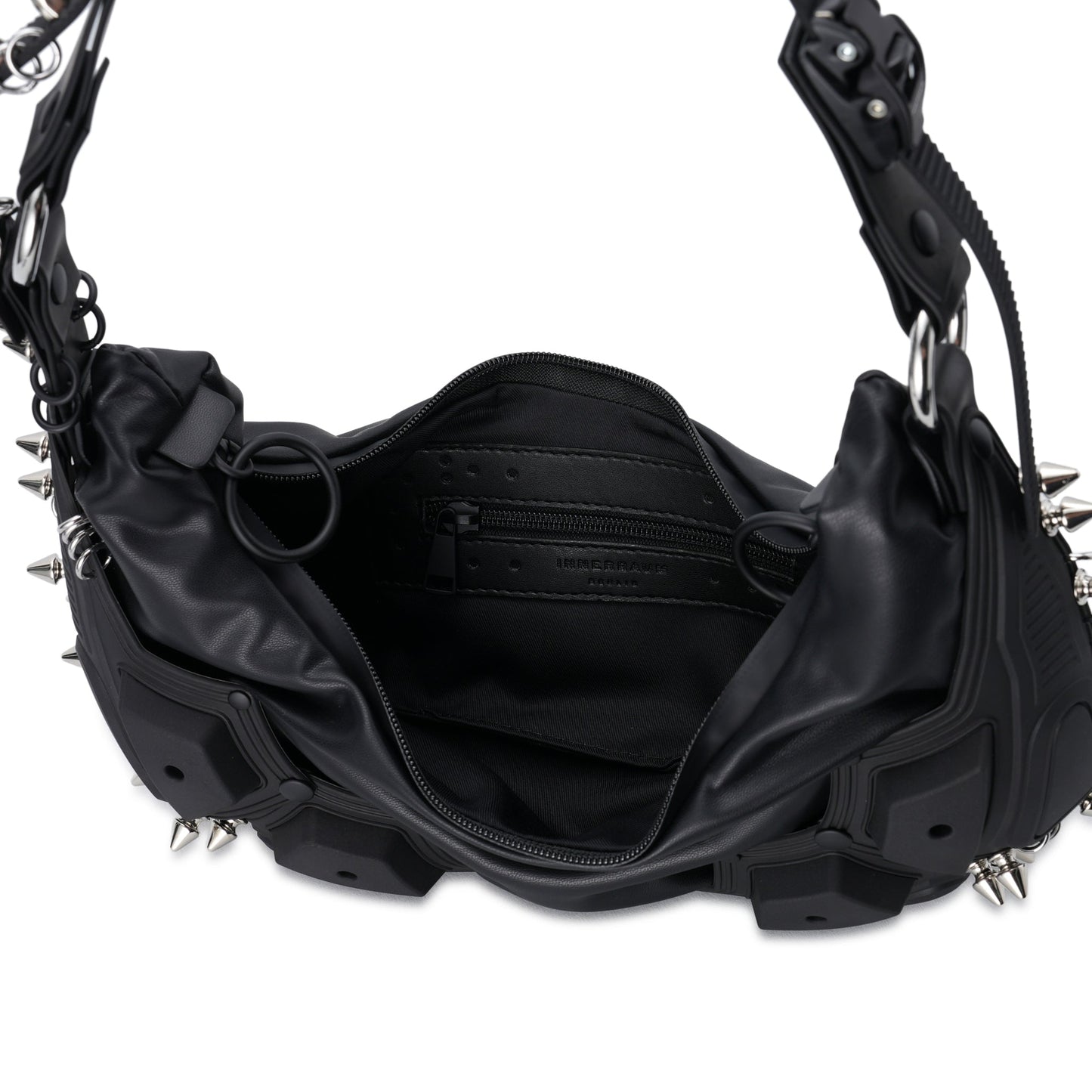 M02 SMALL HALF MOON BAG / BLACK MATT
