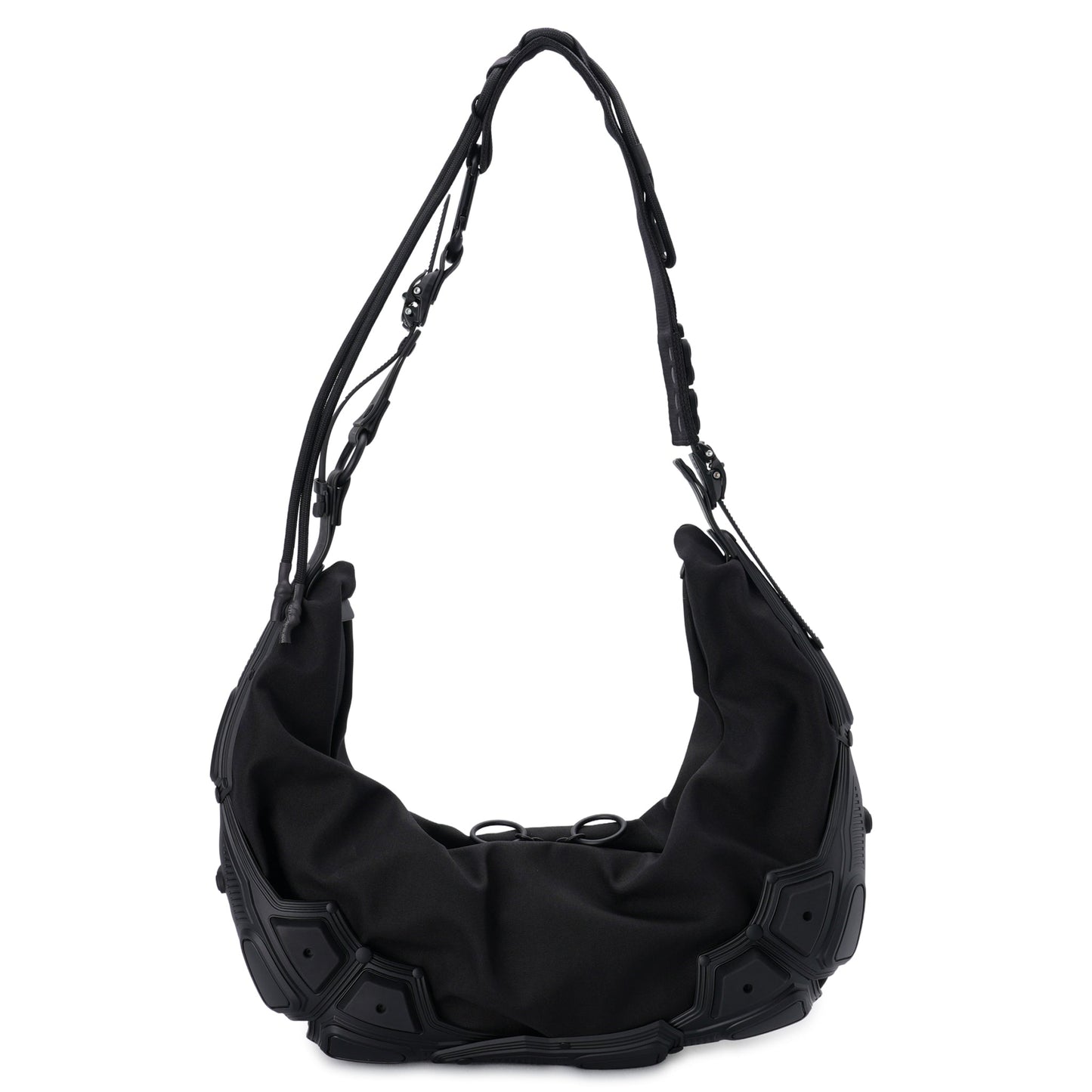 M03 HALF MOON BAG / BLACK MATT
