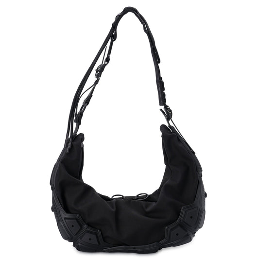 M03 HALF MOON BAG / BLACK MATT