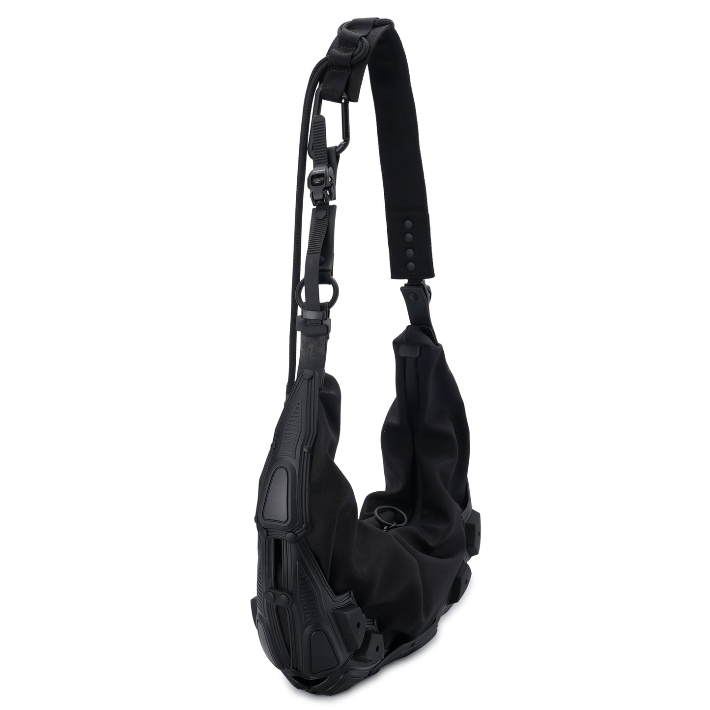 M03 HALF MOON BAG / BLACK MATT