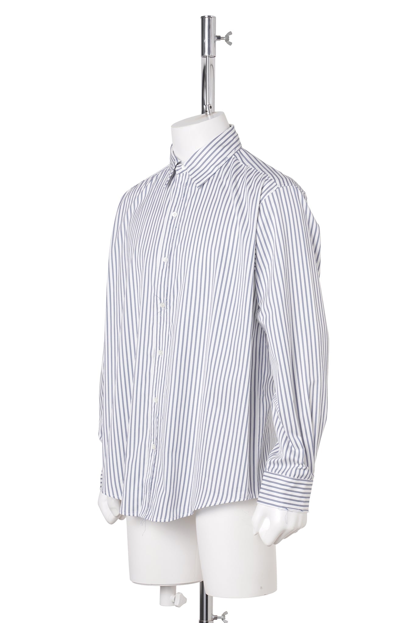 TYPE127(STRIPED) / WHITE & NAVY BLUE