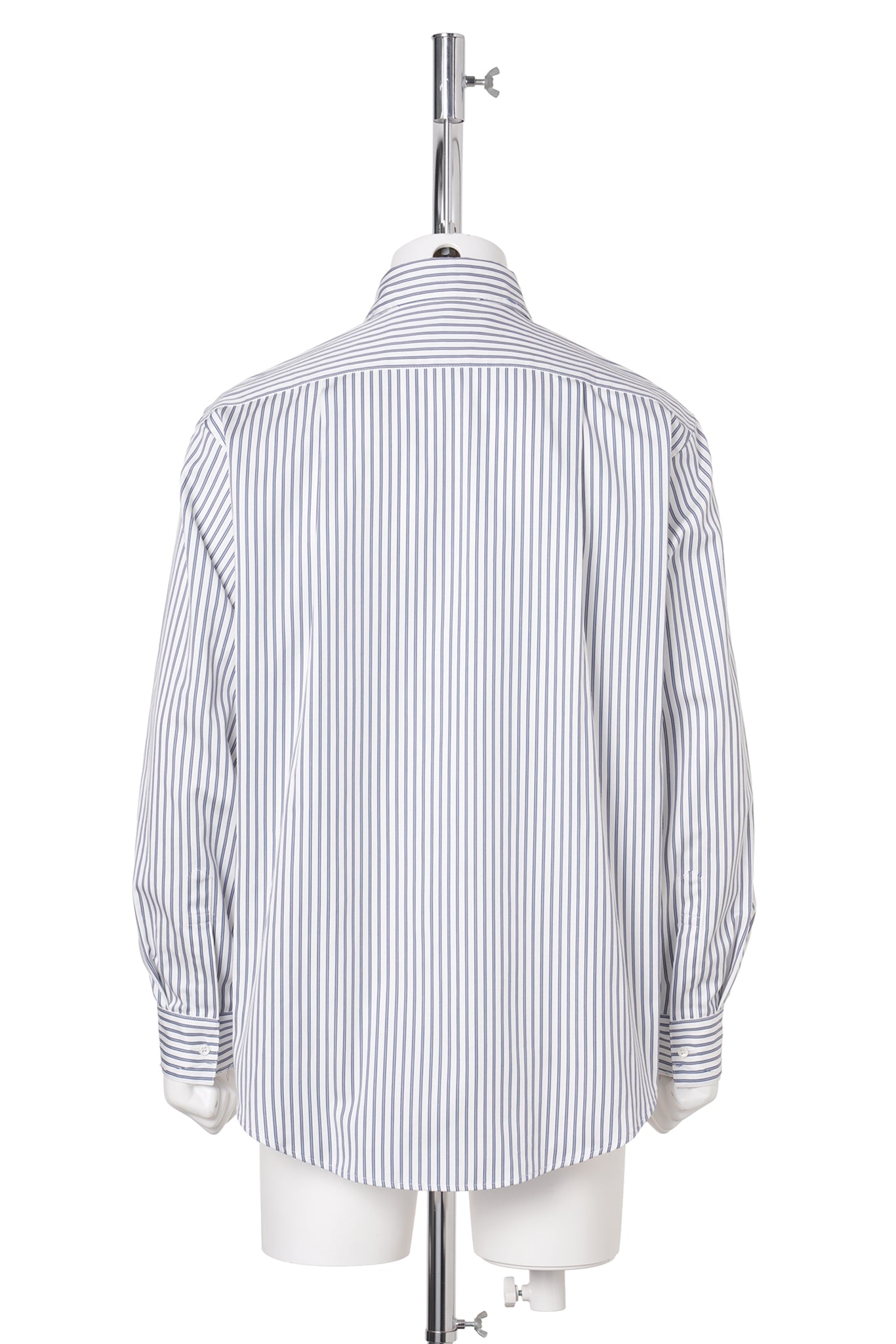 TYPE127(STRIPED) / WHITE & NAVY BLUE