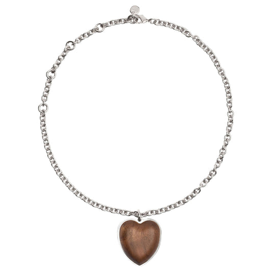 LE COLLIER PIETRA / 986:SILVER/BROWN