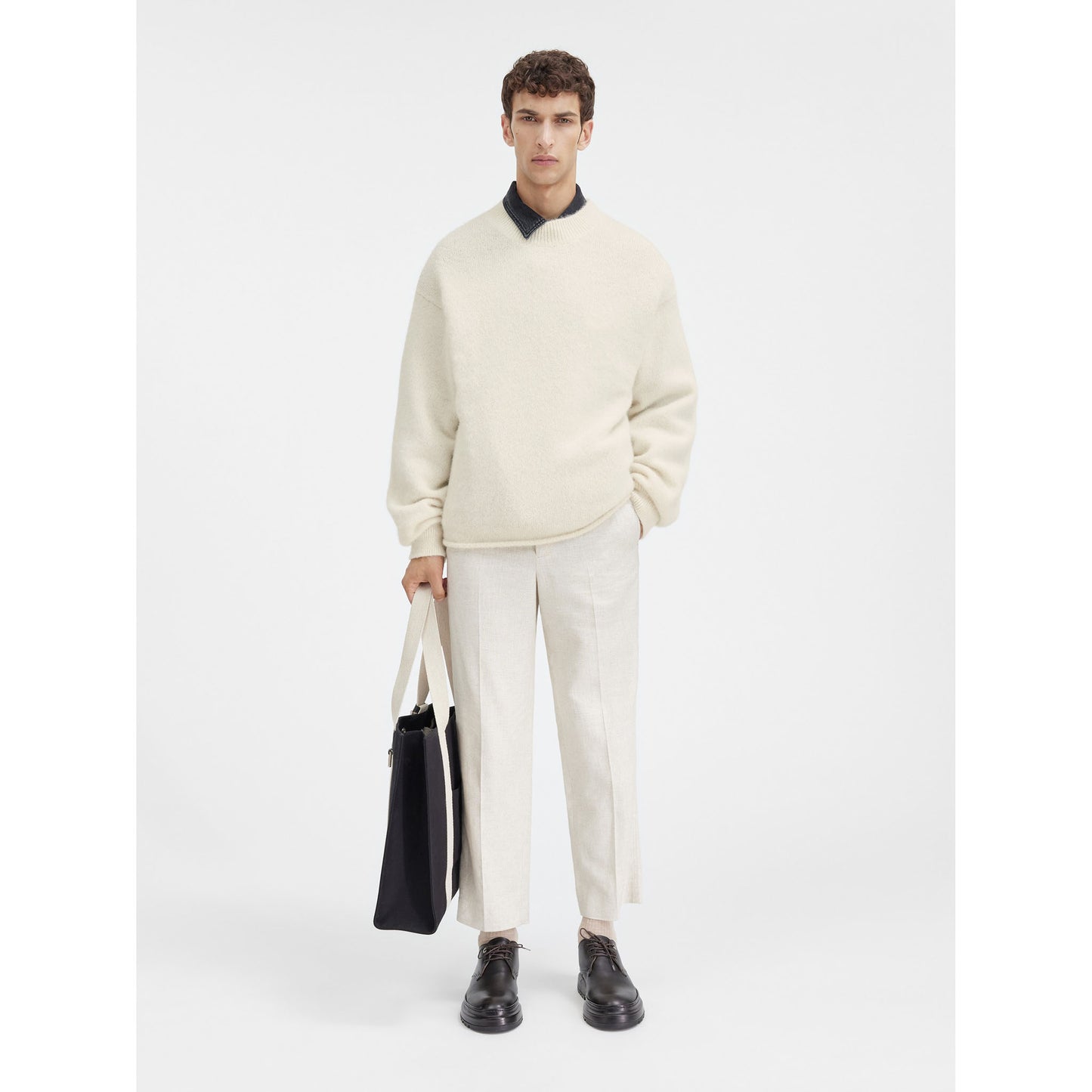 LE PULL JACQUEMUS / 130:LIGHT BEIGE