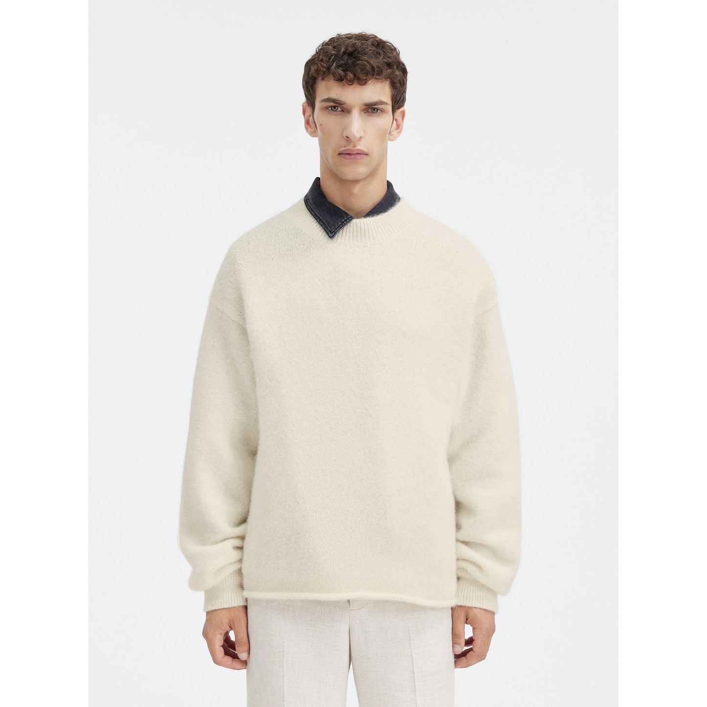 LE PULL JACQUEMUS / 130:LIGHT BEIGE