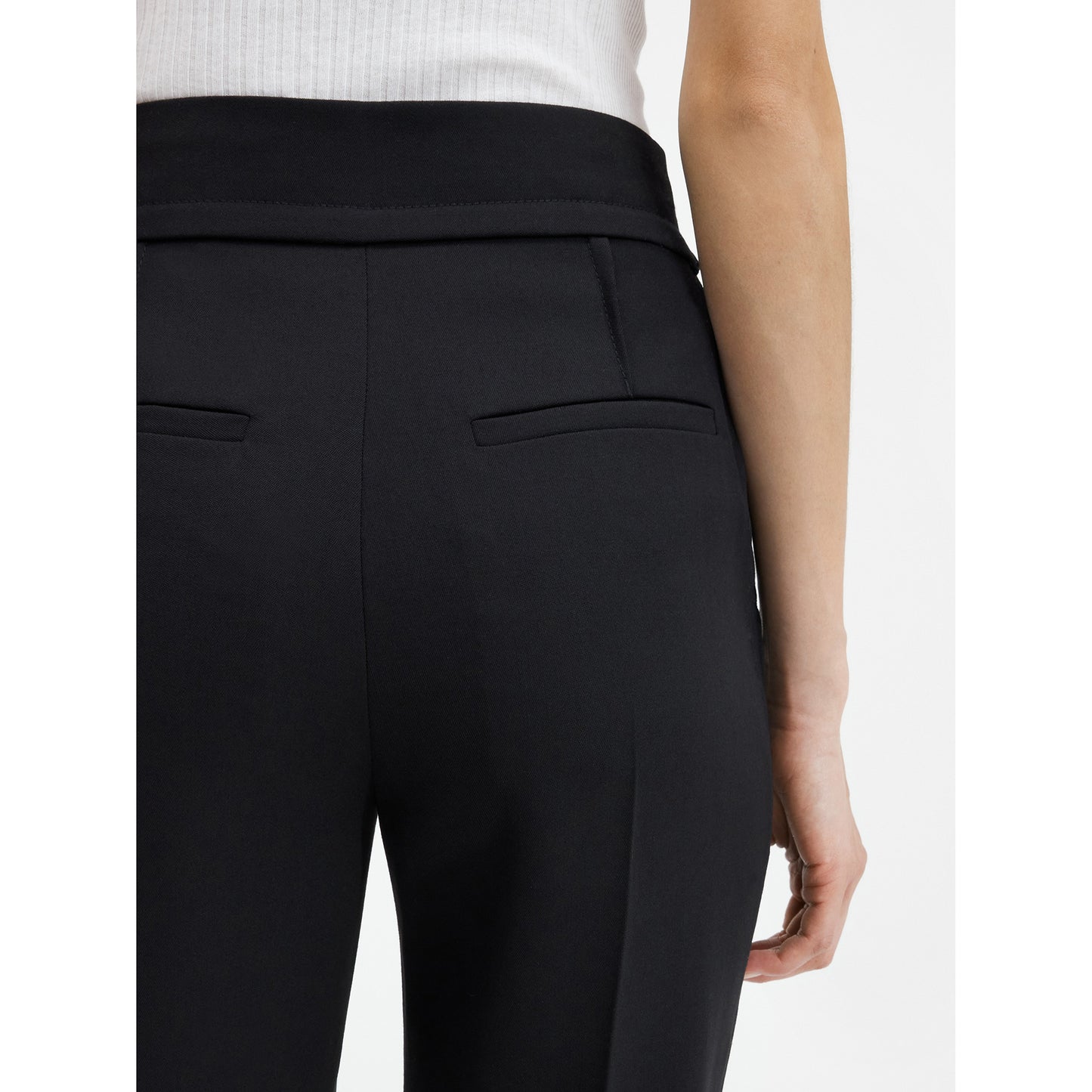 LE PANTALON TIBAU / 990:BLACK