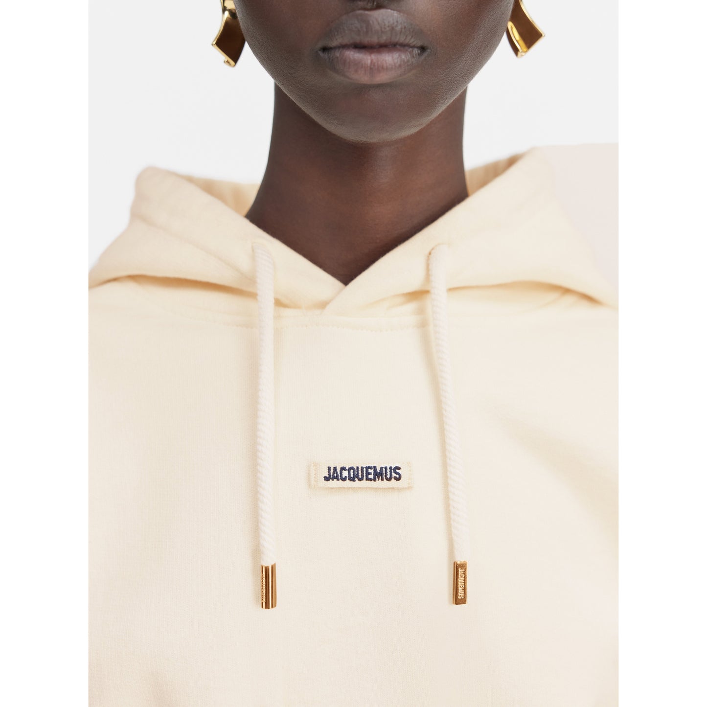 LE HOODIE GROS GRAIN / 130:LIGHT BEIGE