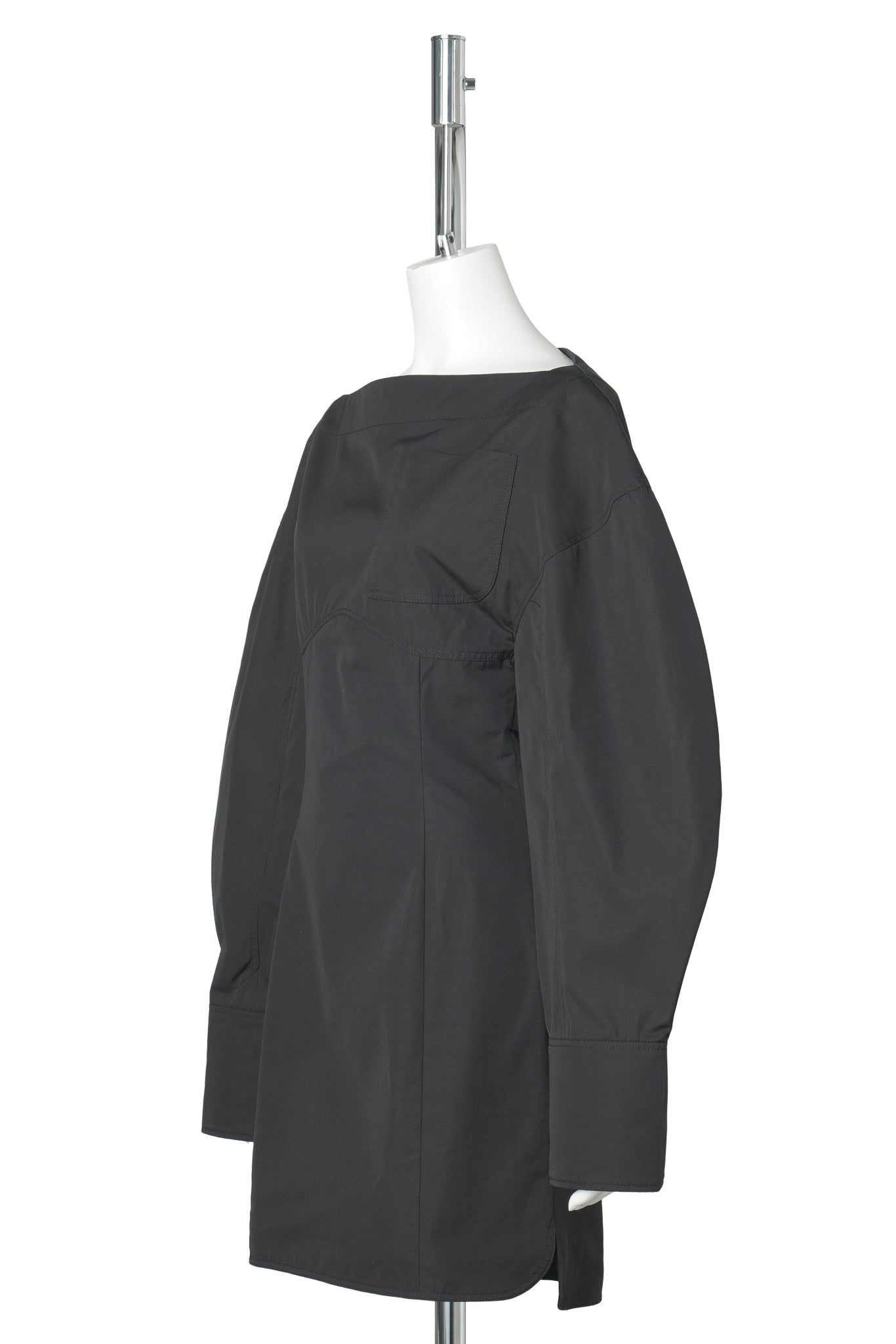 LA ROBE CHEMISE CASACO / 990:BLACK