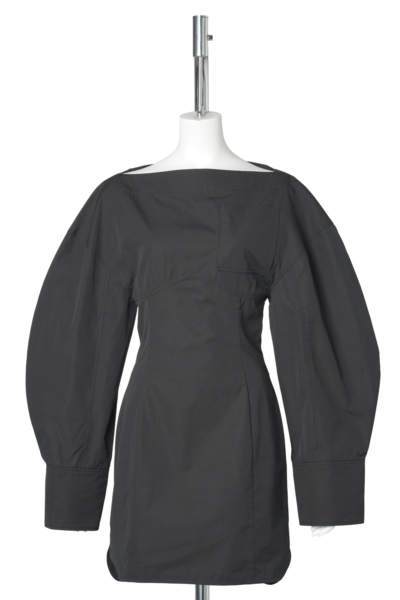 LA ROBE CHEMISE CASACO / 990:BLACK