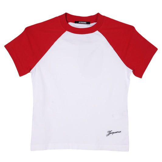 LE MINI TSHIRT BASEBALL / 040:MULTI-RED