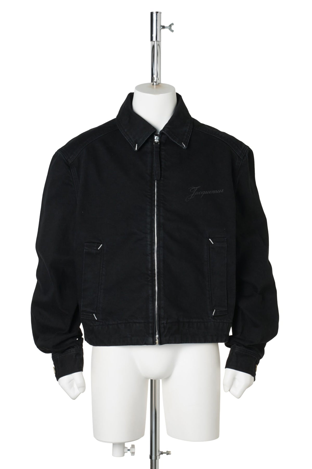 LA VESTE DE-NIMES CANEVAS / 990:BLACK
