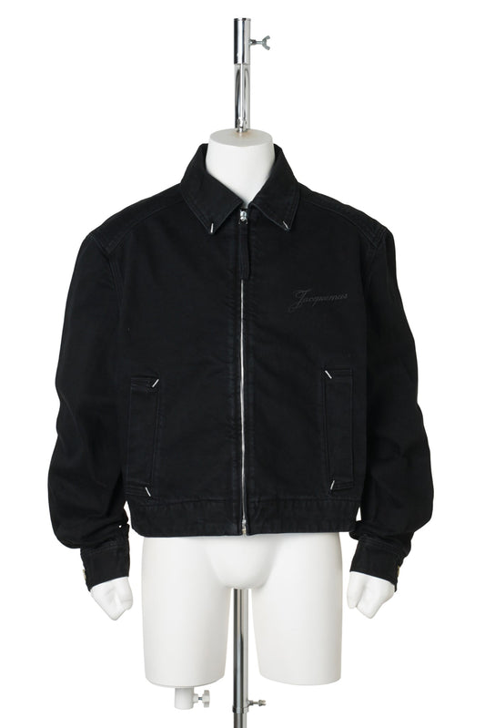 LA VESTE DE-NIMES CANEVAS / 990:BLACK