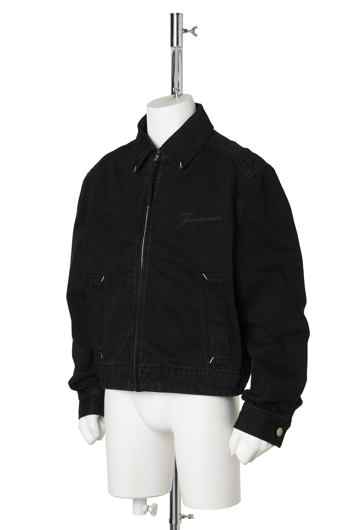 LA VESTE DE-NIMES CANEVAS / 990:BLACK